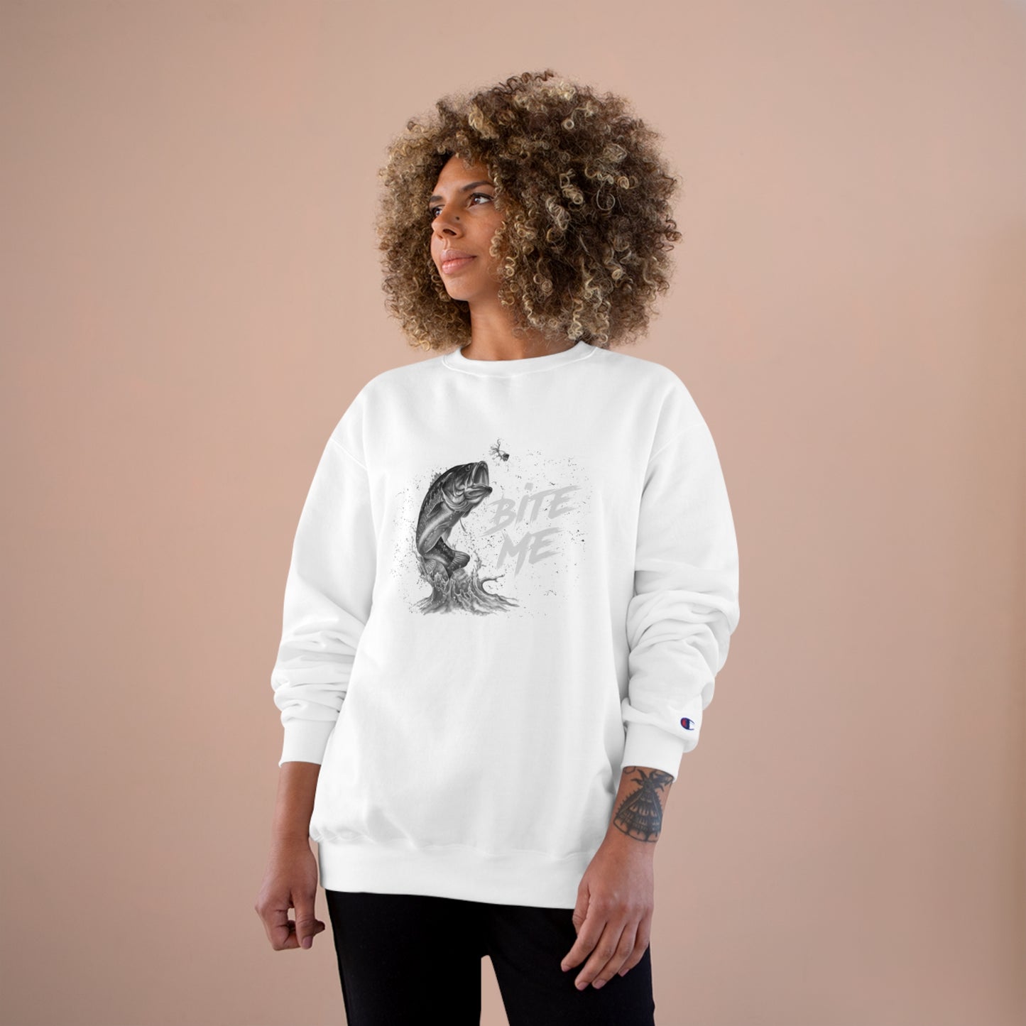 Bite Me (Fishing) / Champion Sweatshirt