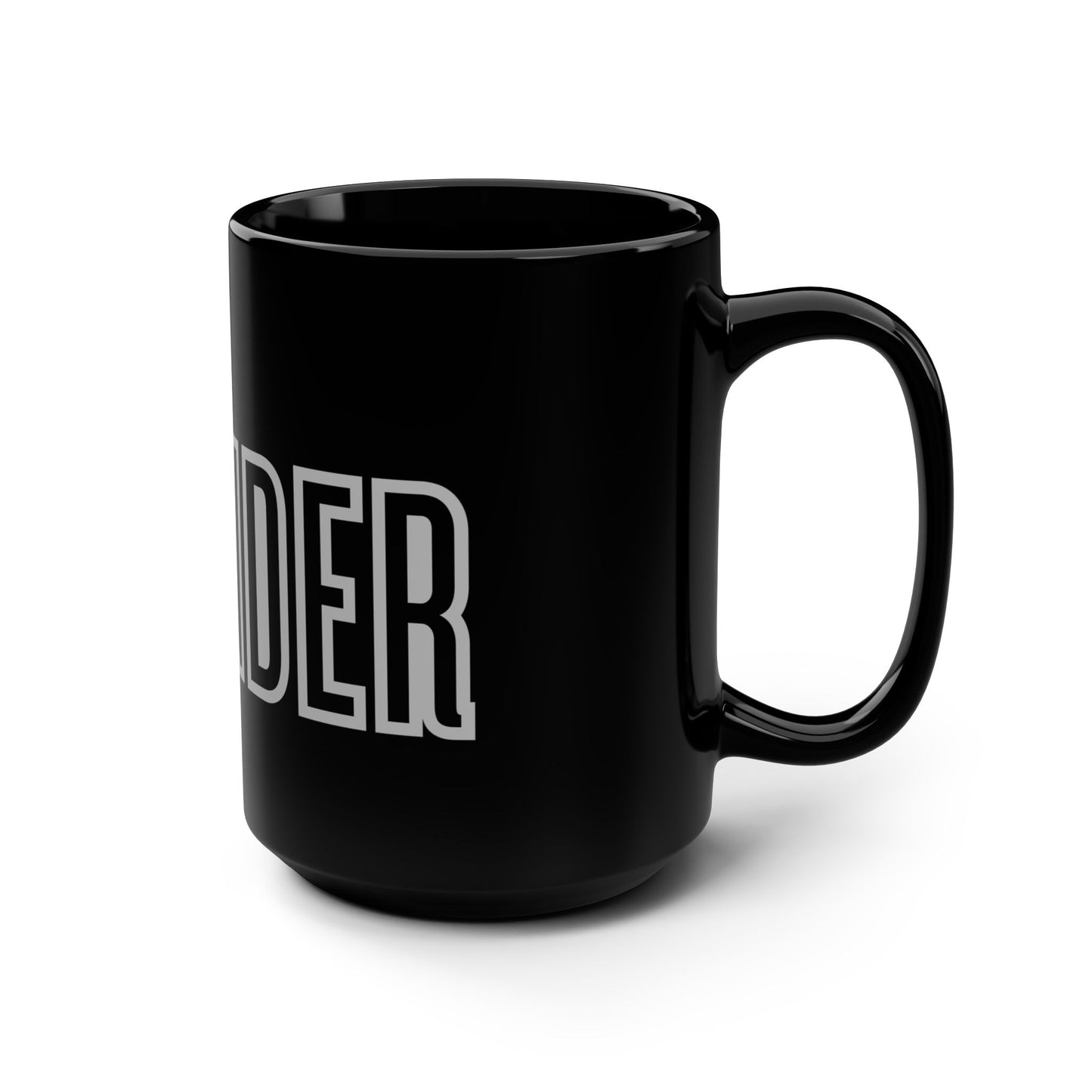 I am an Islander / Black Mug, 15oz