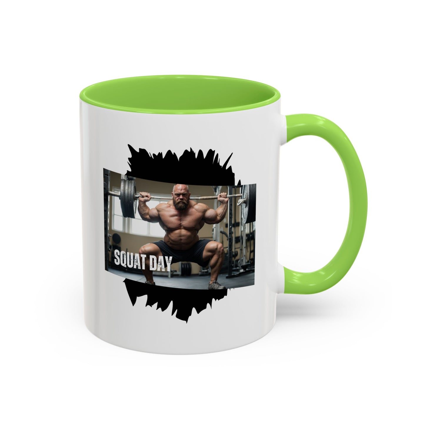 Squat Day / Colorful Mugs (11oz, 15oz)