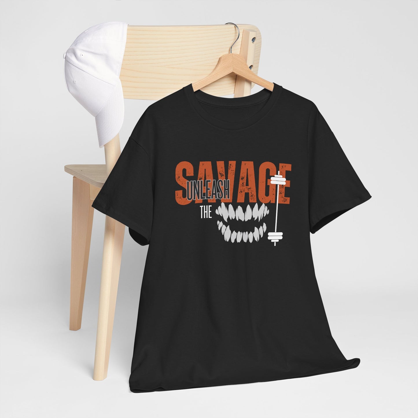 Unleash the Savage Unisex Heavy Cotton Tee