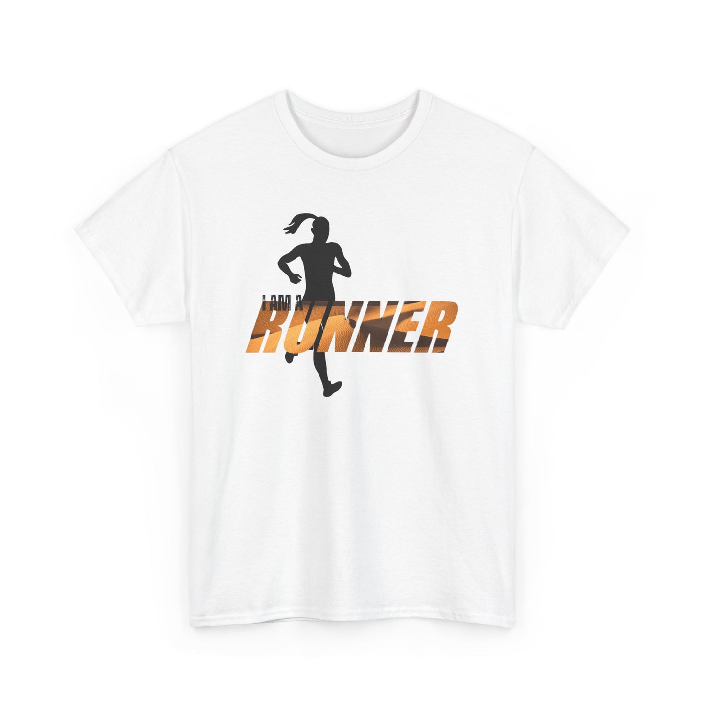 I am a Runner Unisex Heavy Cotton Tee