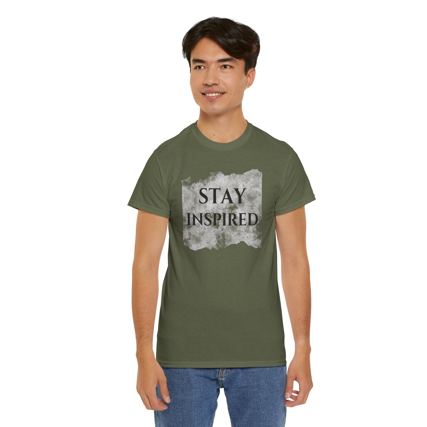Stay Inspired Unisex Heavy Cotton Tee