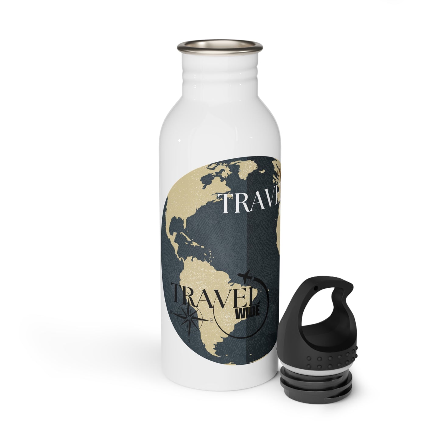 Travel the World / Stainless Steel Water Bottle