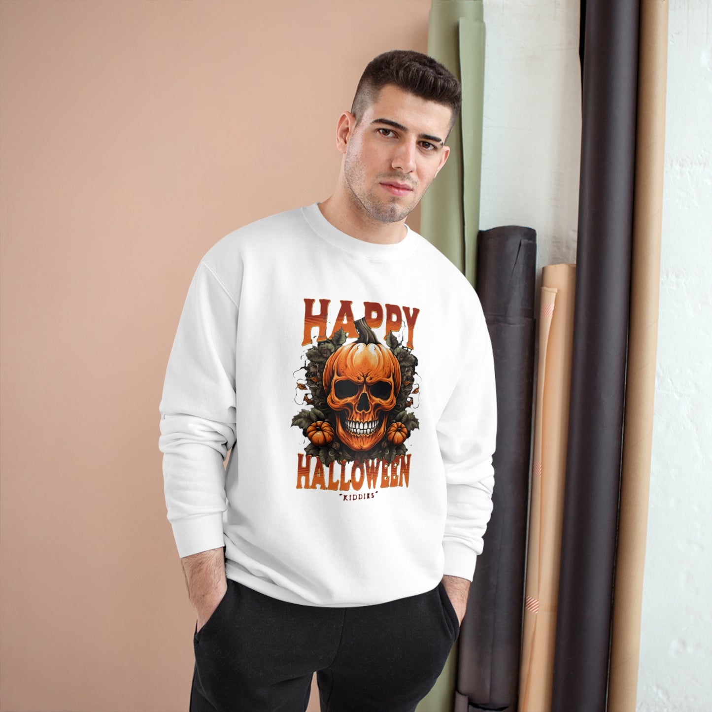 Happy Halloween Kiddies / Champion Sweatshirt