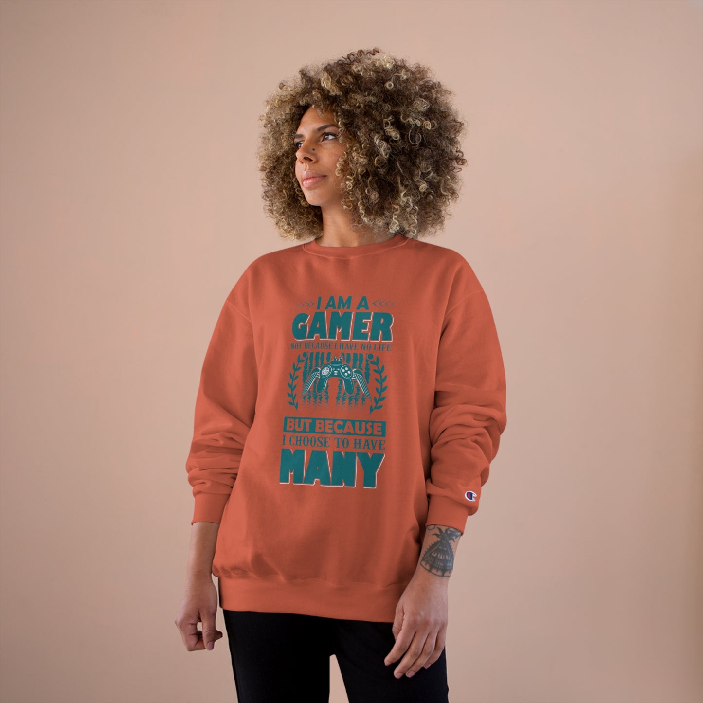 I am a GAMER / Champion Sweatshirt