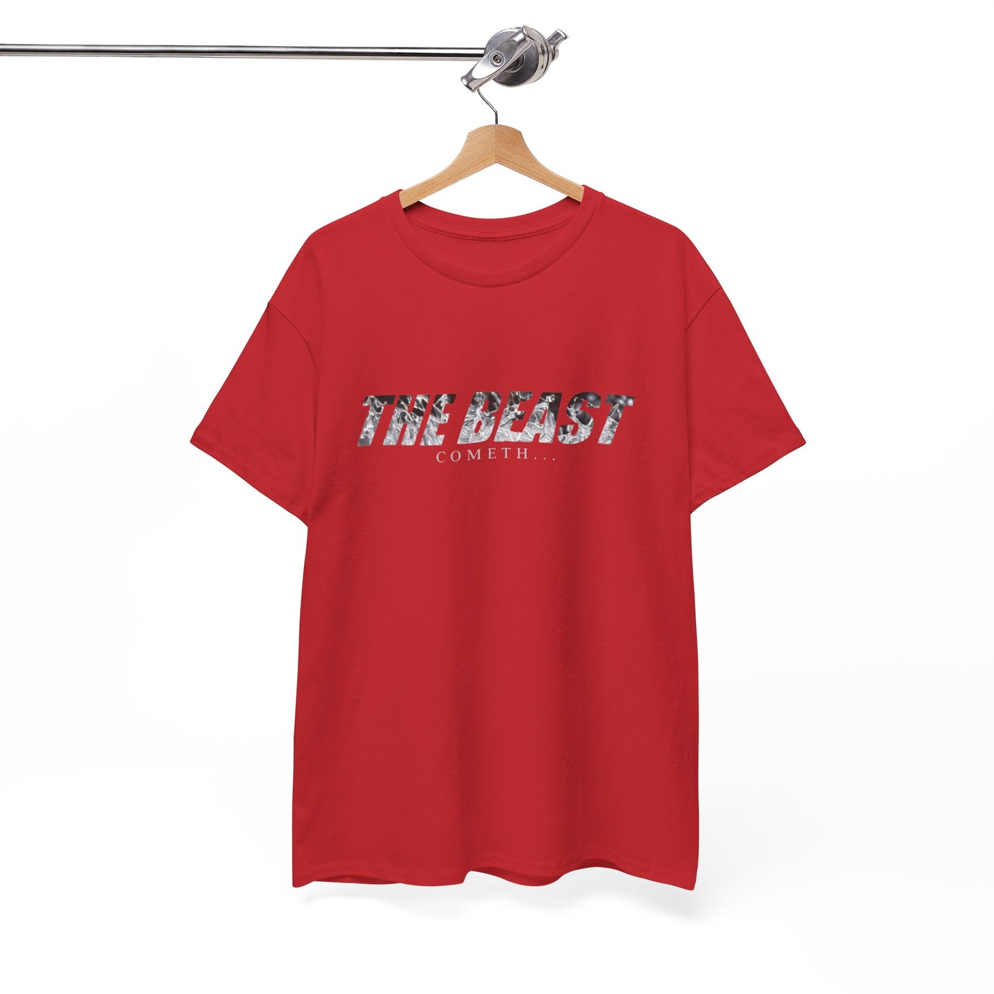 The beast cometh Unisex Heavy Cotton Tee