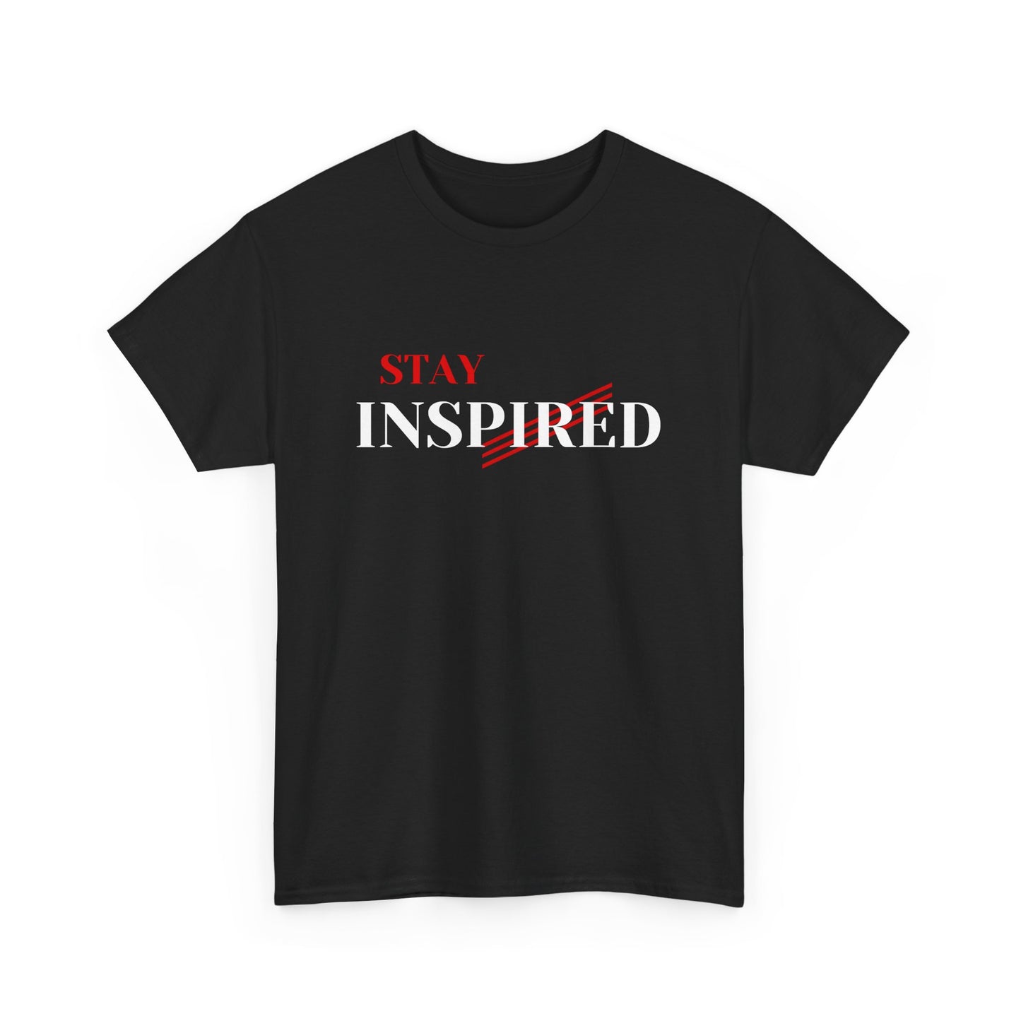Stay Inspired Unisex Heavy Cotton Tee