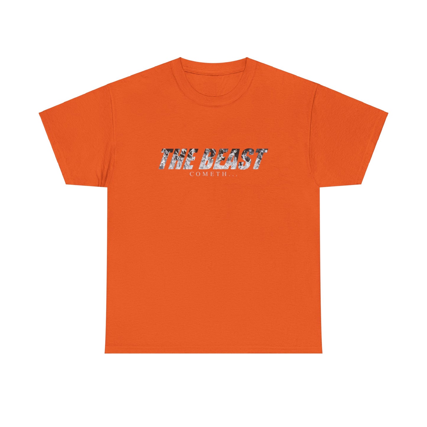 The beast cometh Unisex Heavy Cotton Tee