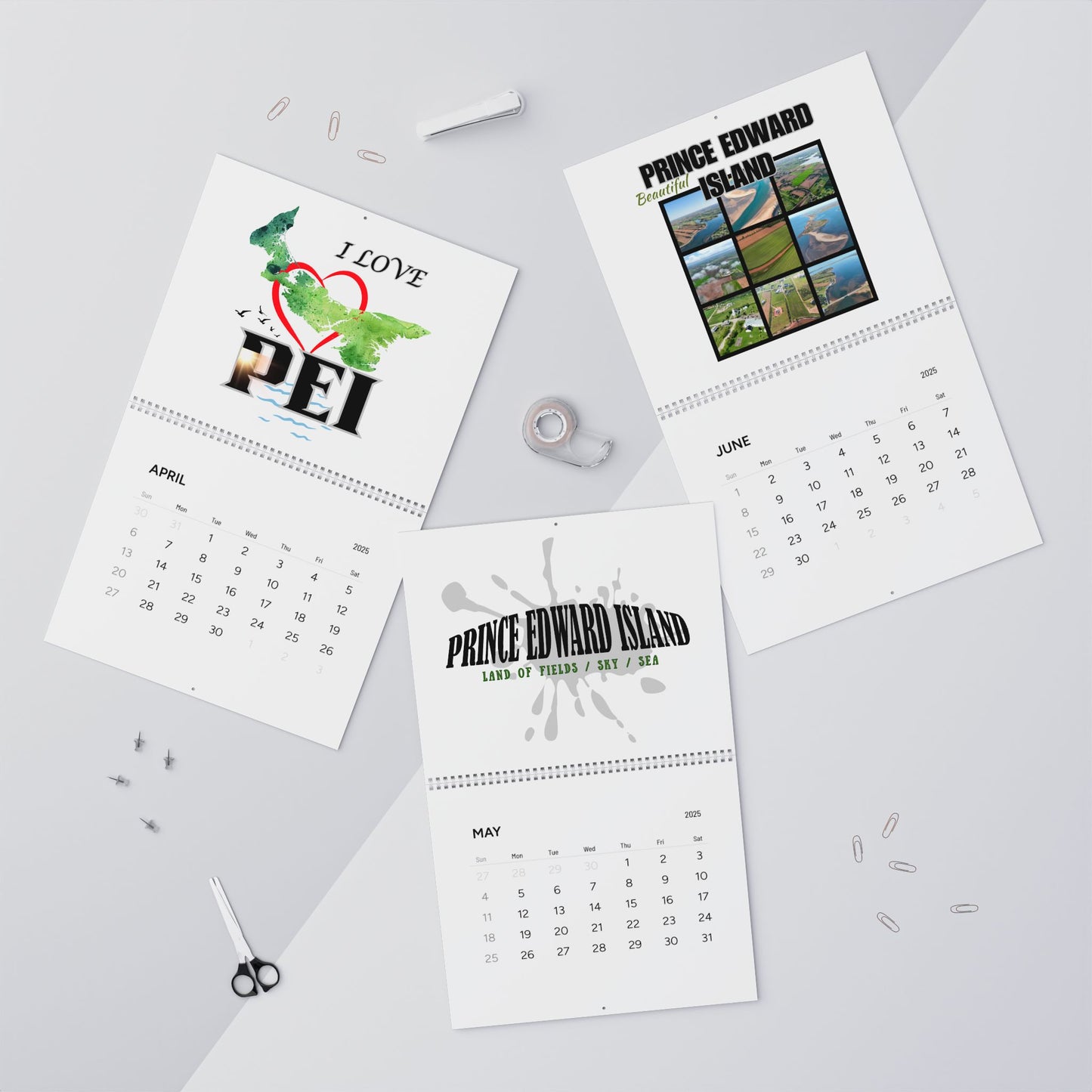 Prince Edward Island / Wall Calendars (2025)