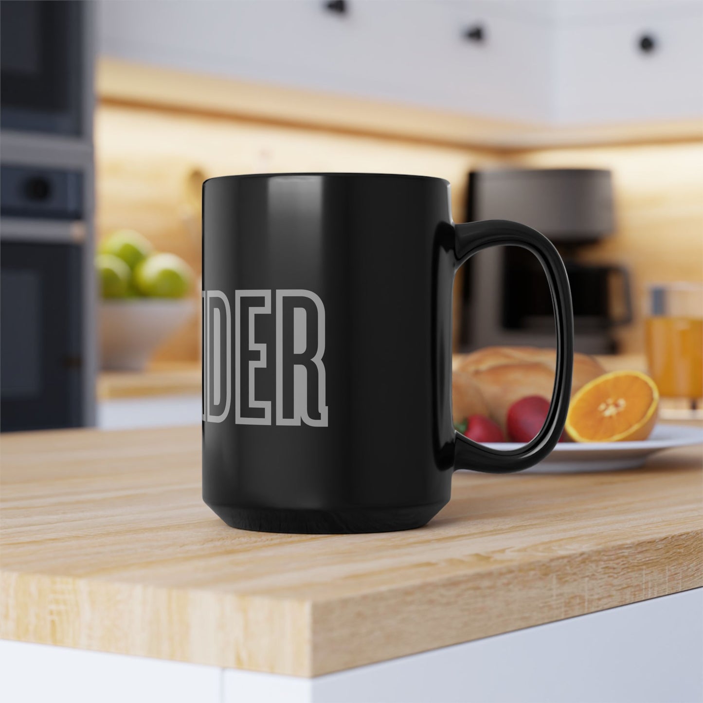 I am an Islander / Black Mug, 15oz