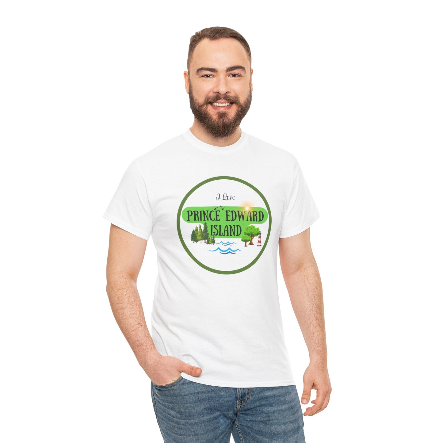 Prince Edward Island Unisex Heavy Cotton Tee