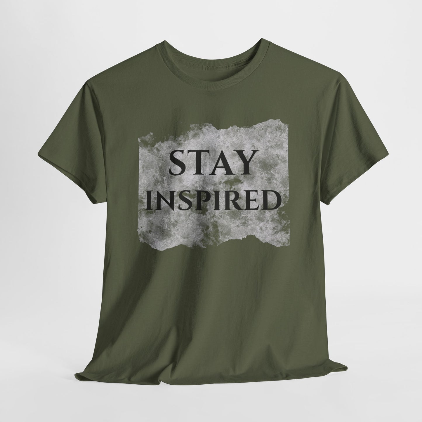 Stay Inspired Unisex Heavy Cotton Tee