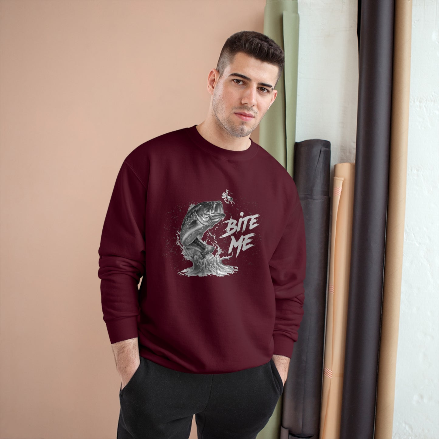 Bite Me (Fishing) / Champion Sweatshirt