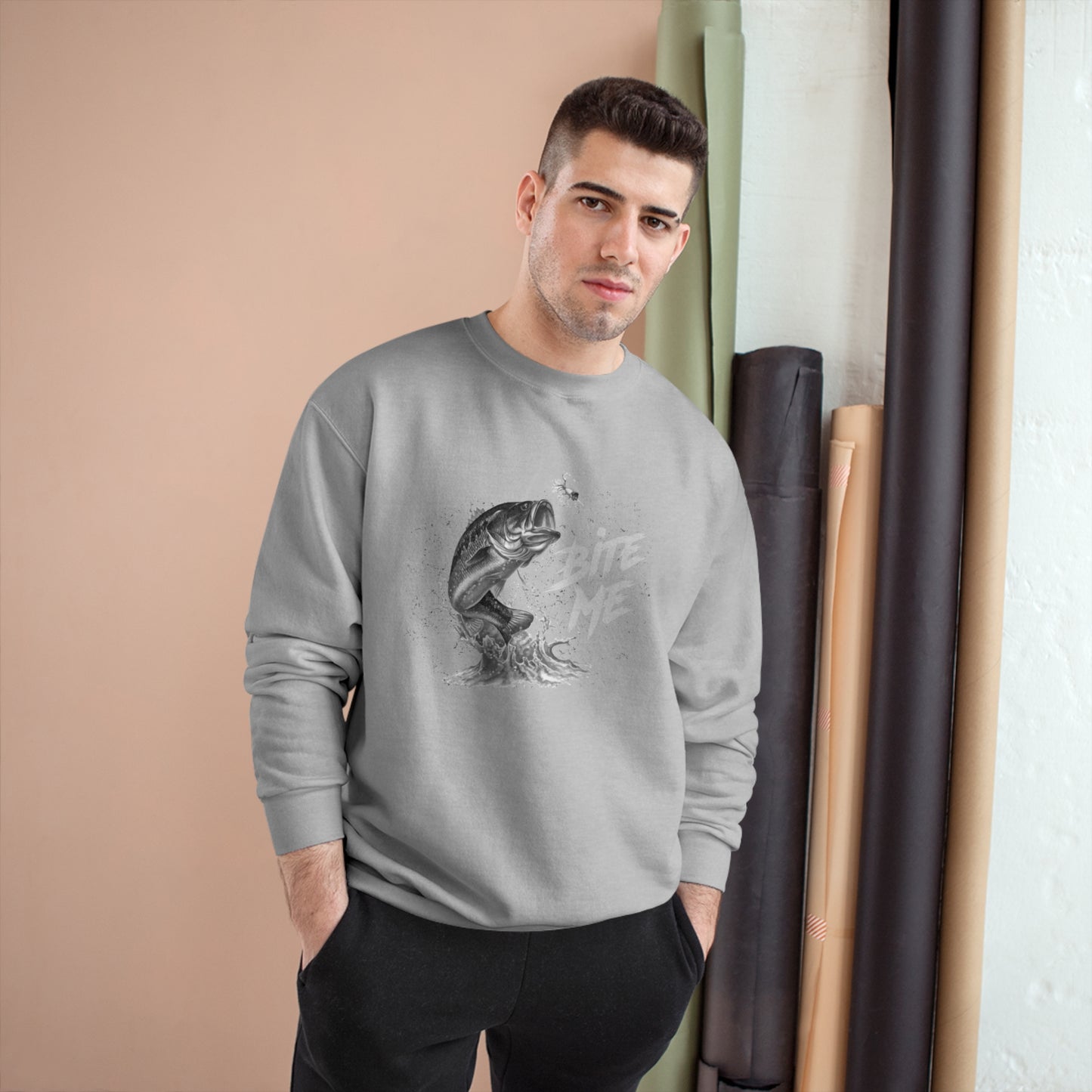 Bite Me (Fishing) / Champion Sweatshirt