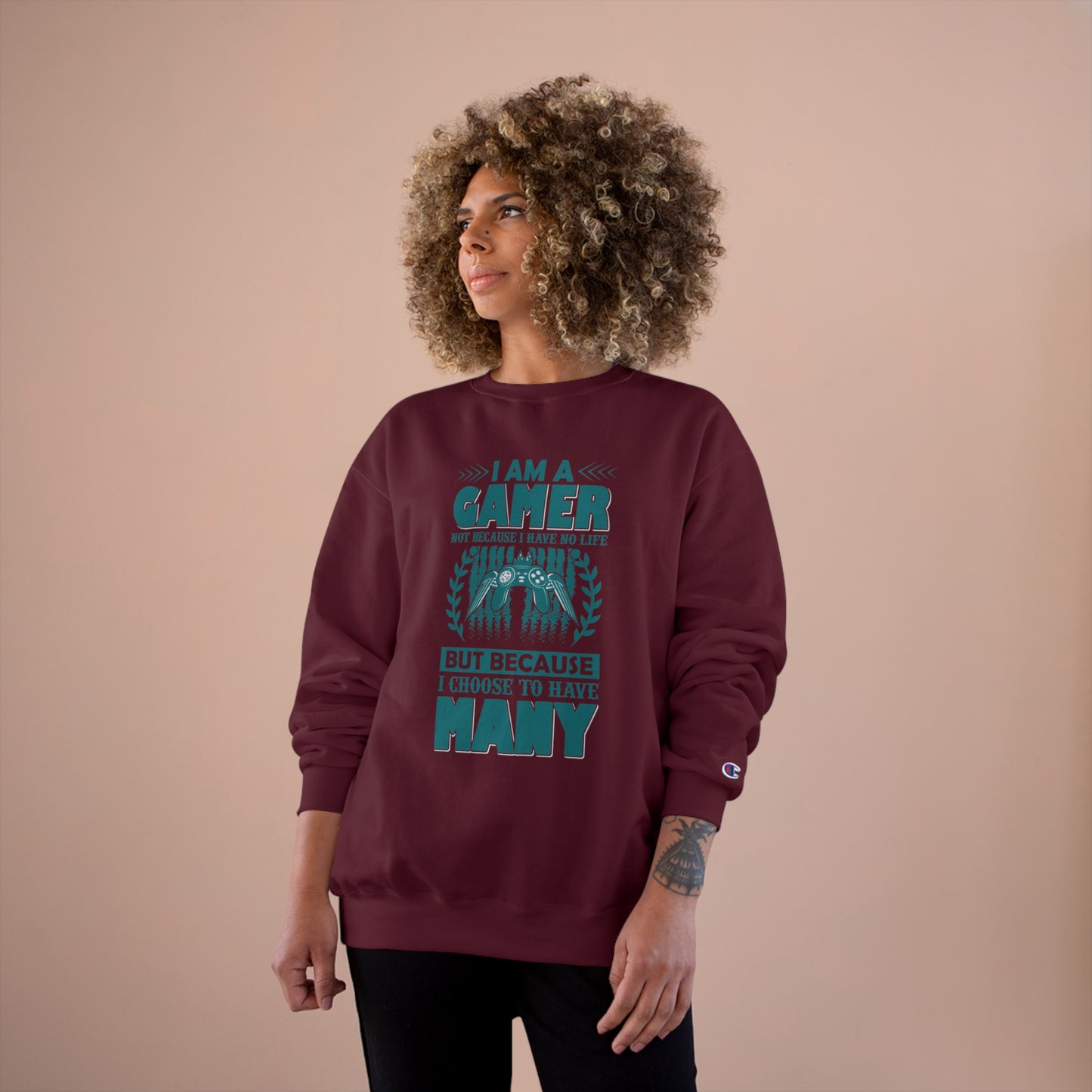 I am a GAMER / Champion Sweatshirt