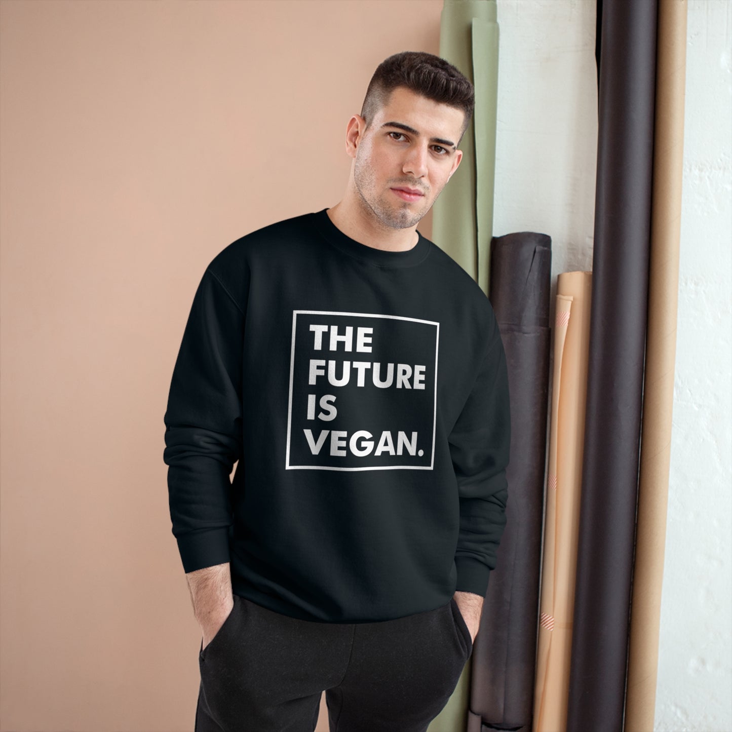 The future is Vegan / Champion Sweatshirt