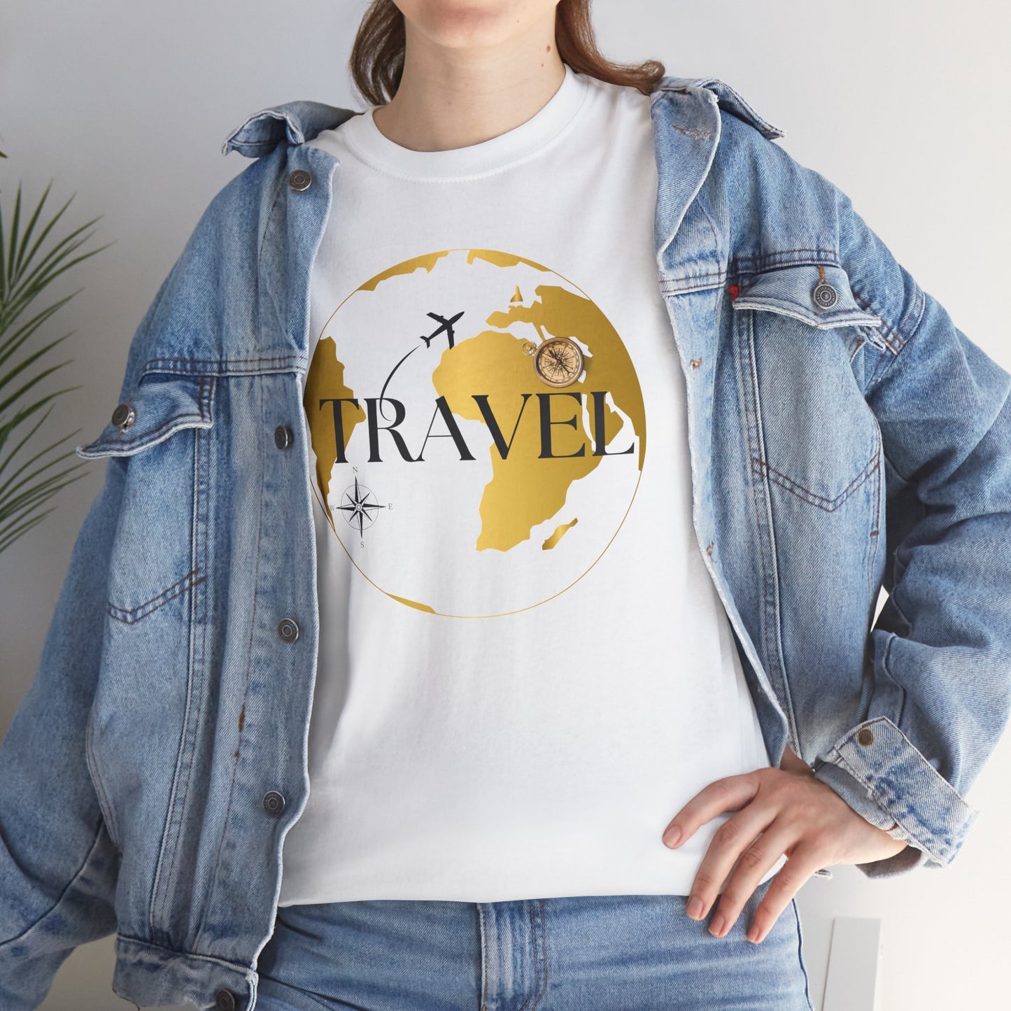 Travel Unisex Heavy Cotton Tee