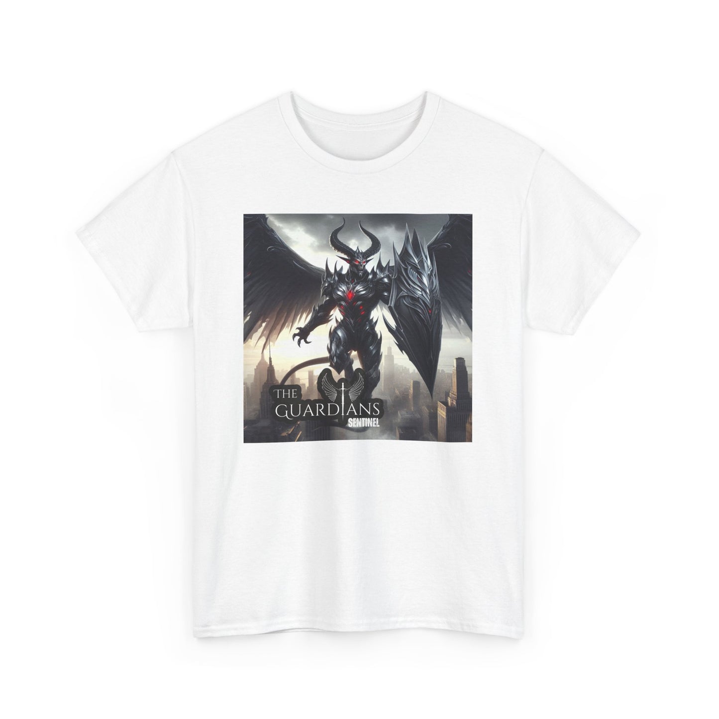 The Guardians Sentinel / Elite Unisex Heavy Cotton Tee (Made with AI)