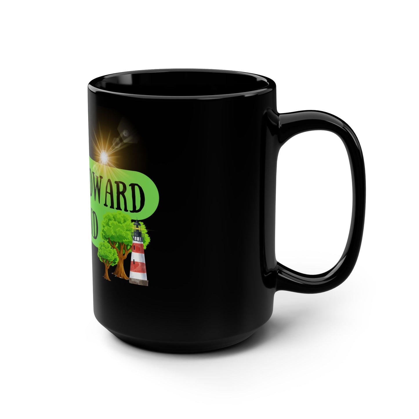 Prince Edward Island / Black Mug, 15oz