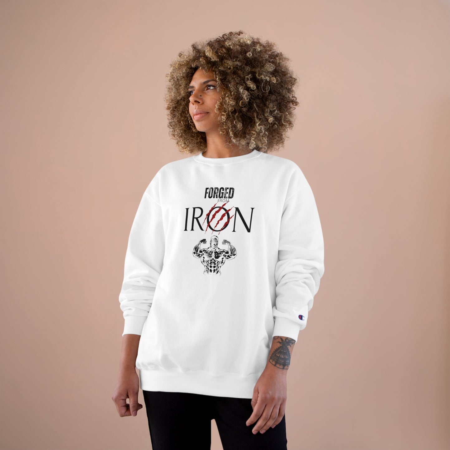 Forged from IRON / Champion Sweatshirt