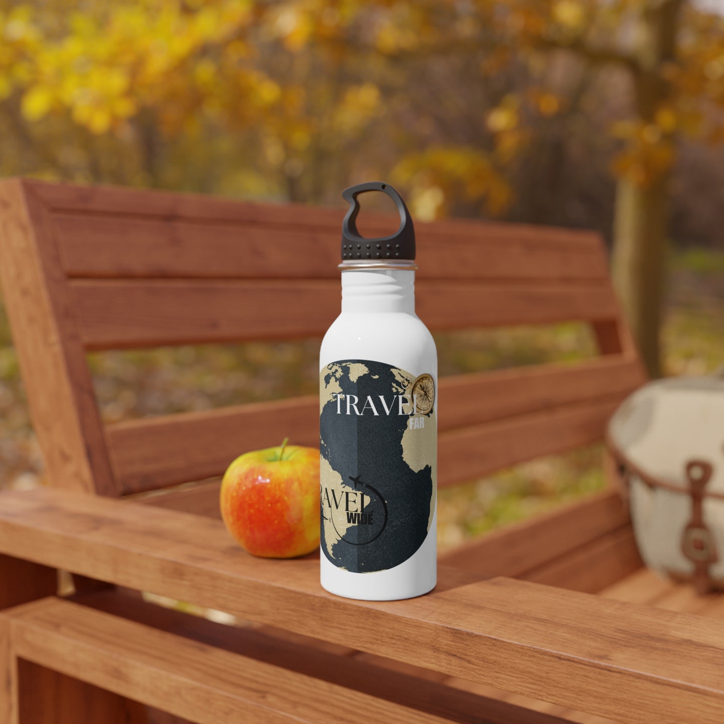 Travel the World / Stainless Steel Water Bottle
