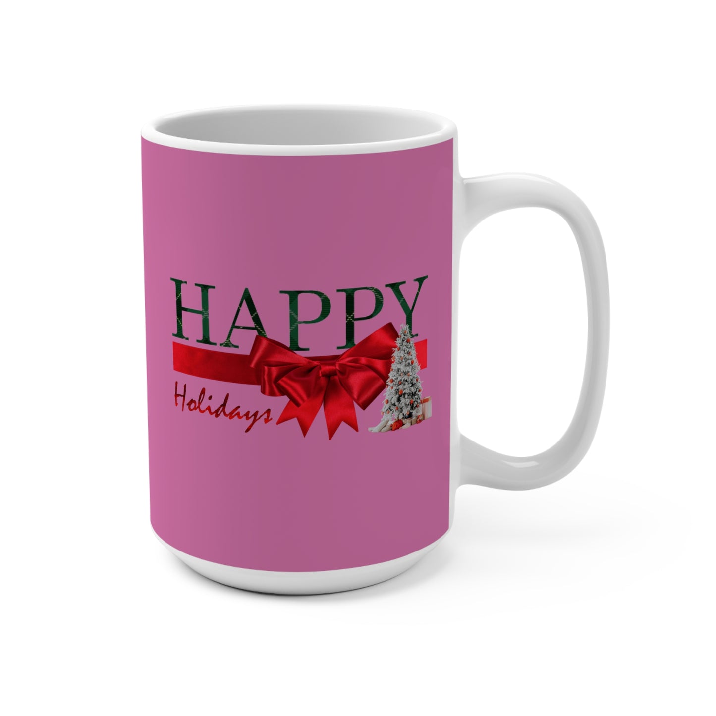 Happy Holidays / Mug 15oz white