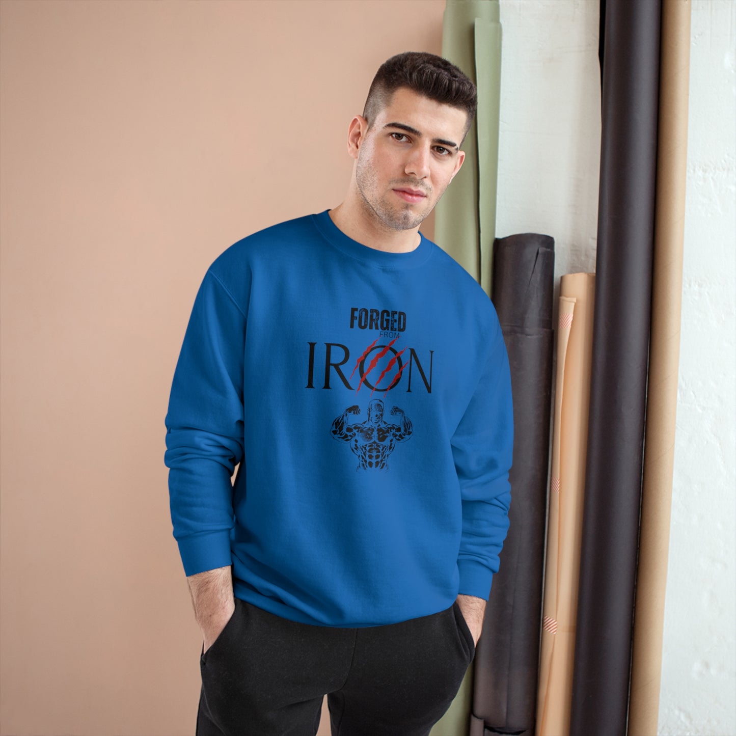 Forged from IRON / Champion Sweatshirt
