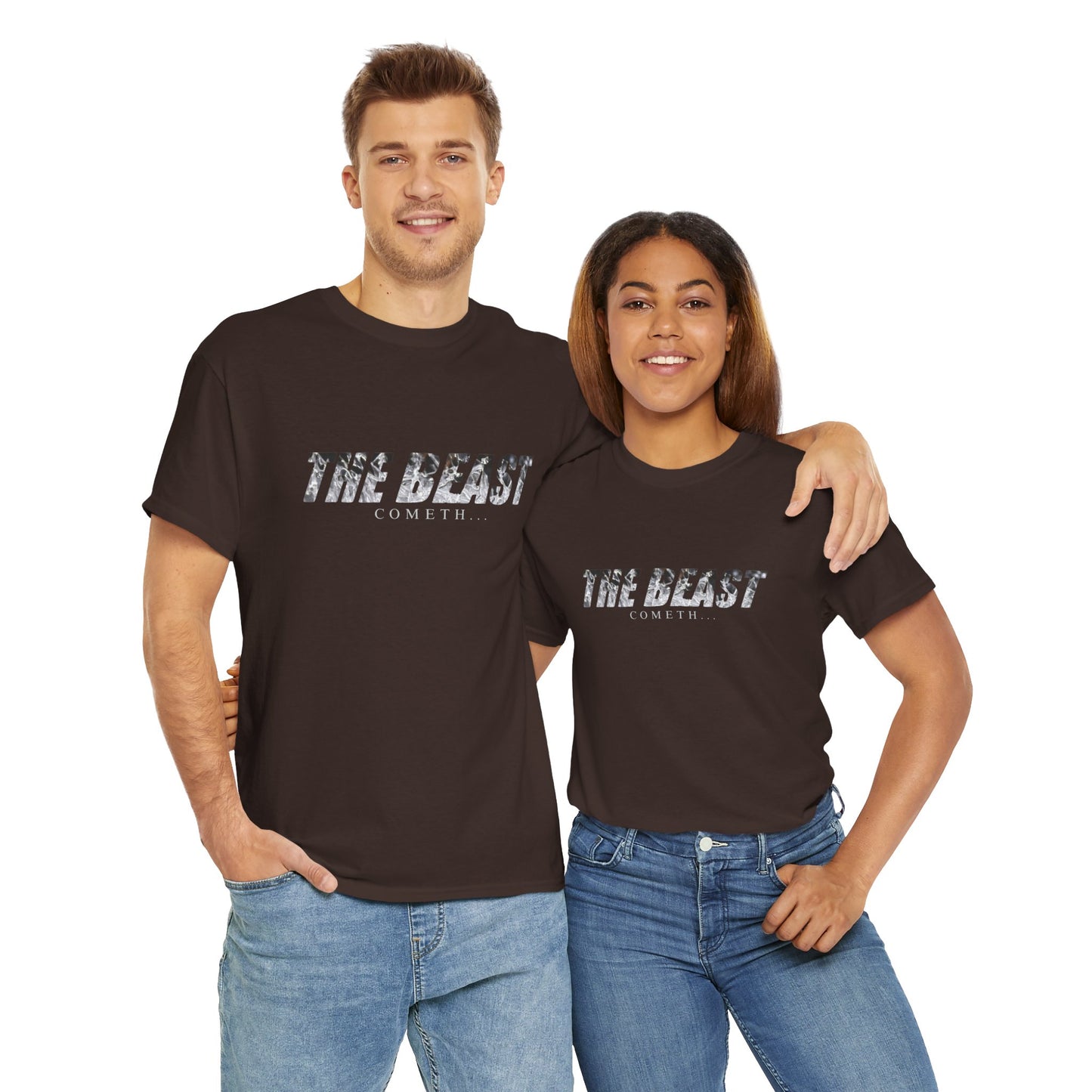 The beast cometh Unisex Heavy Cotton Tee