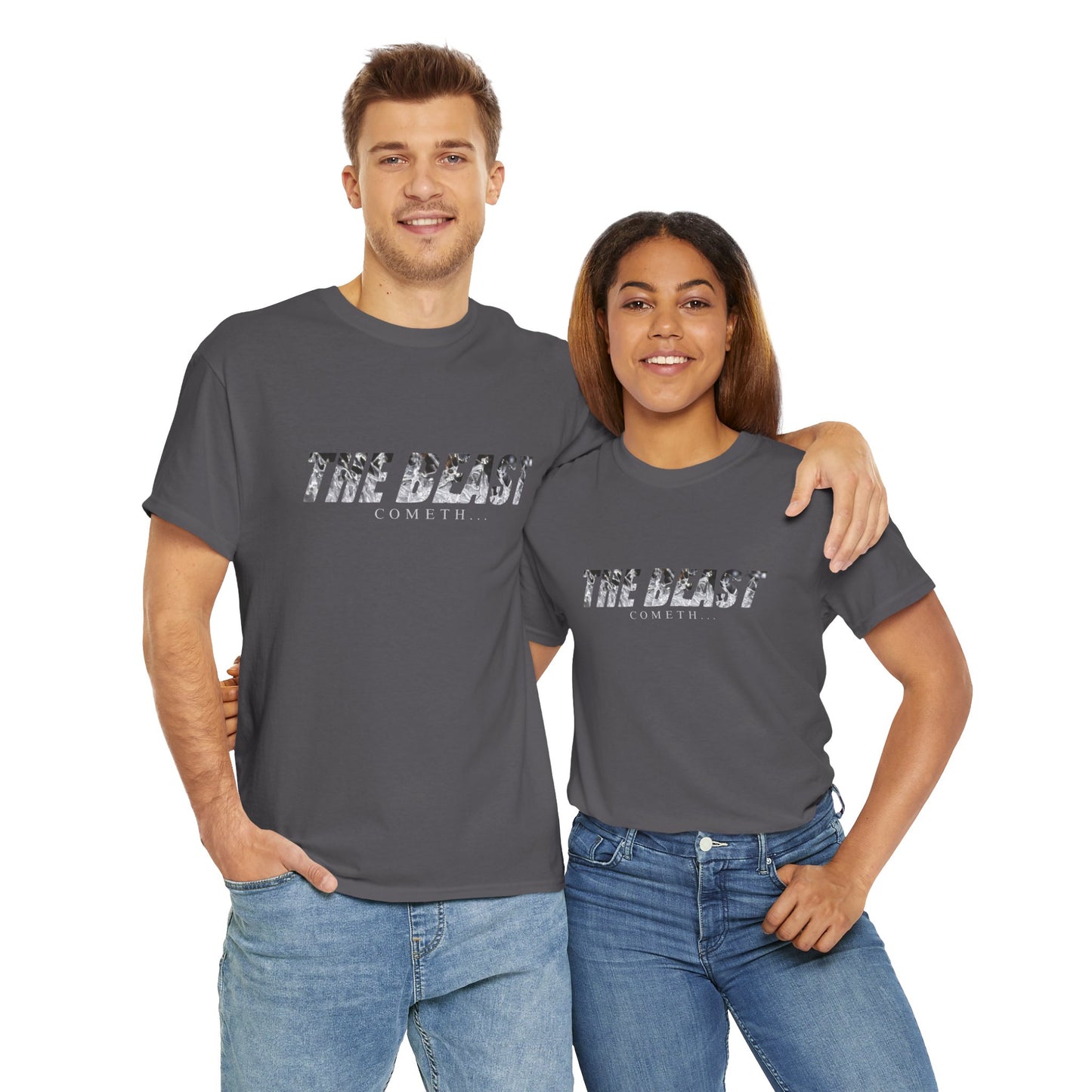 The beast cometh Unisex Heavy Cotton Tee