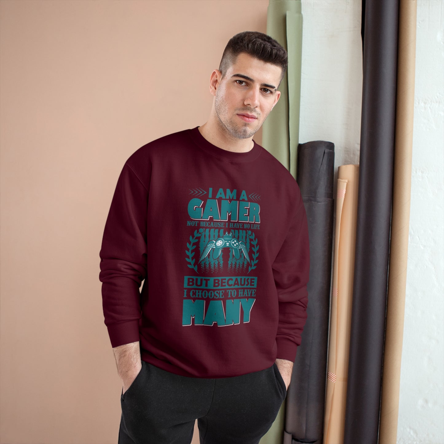 I am a GAMER / Champion Sweatshirt