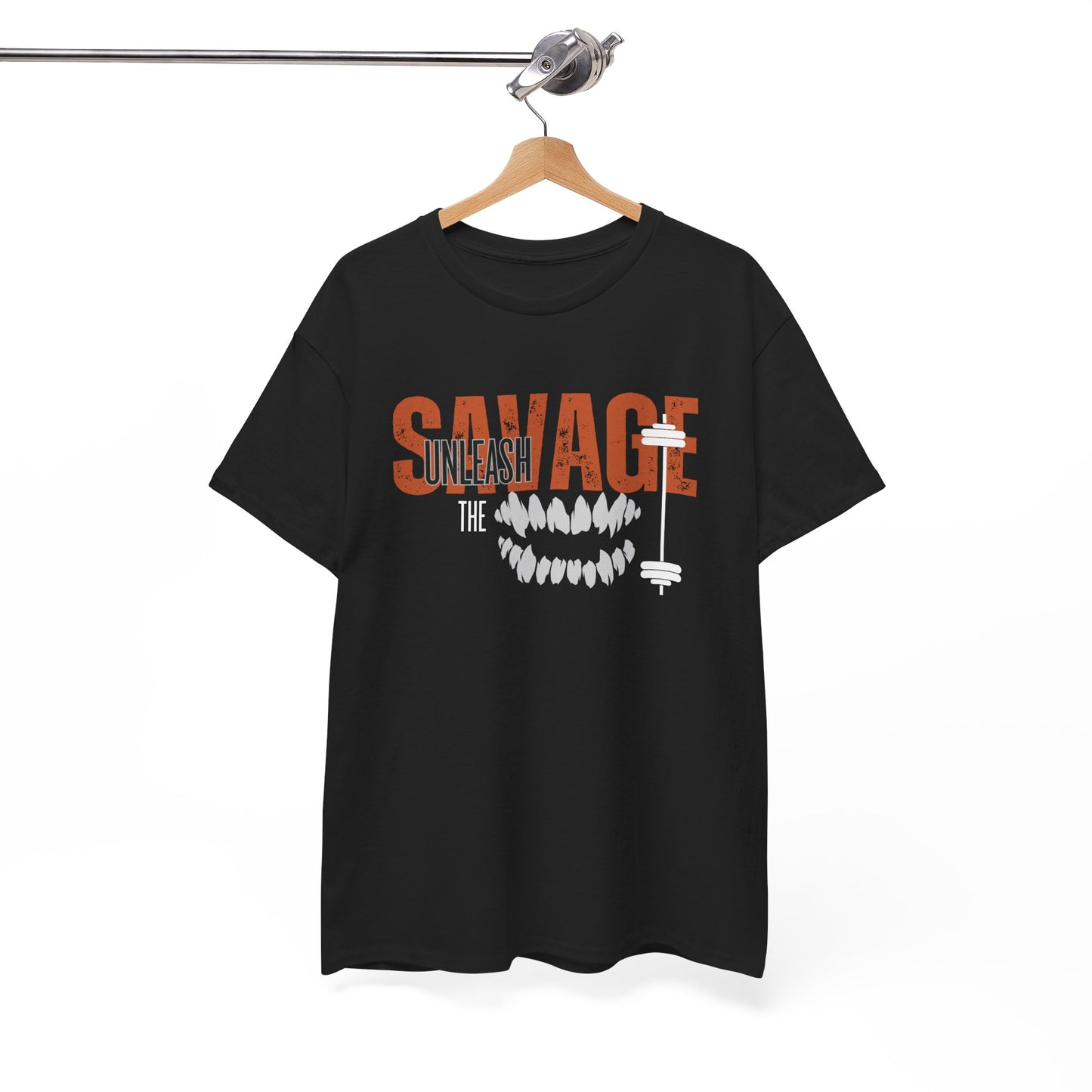 Unleash the Savage Unisex Heavy Cotton Tee