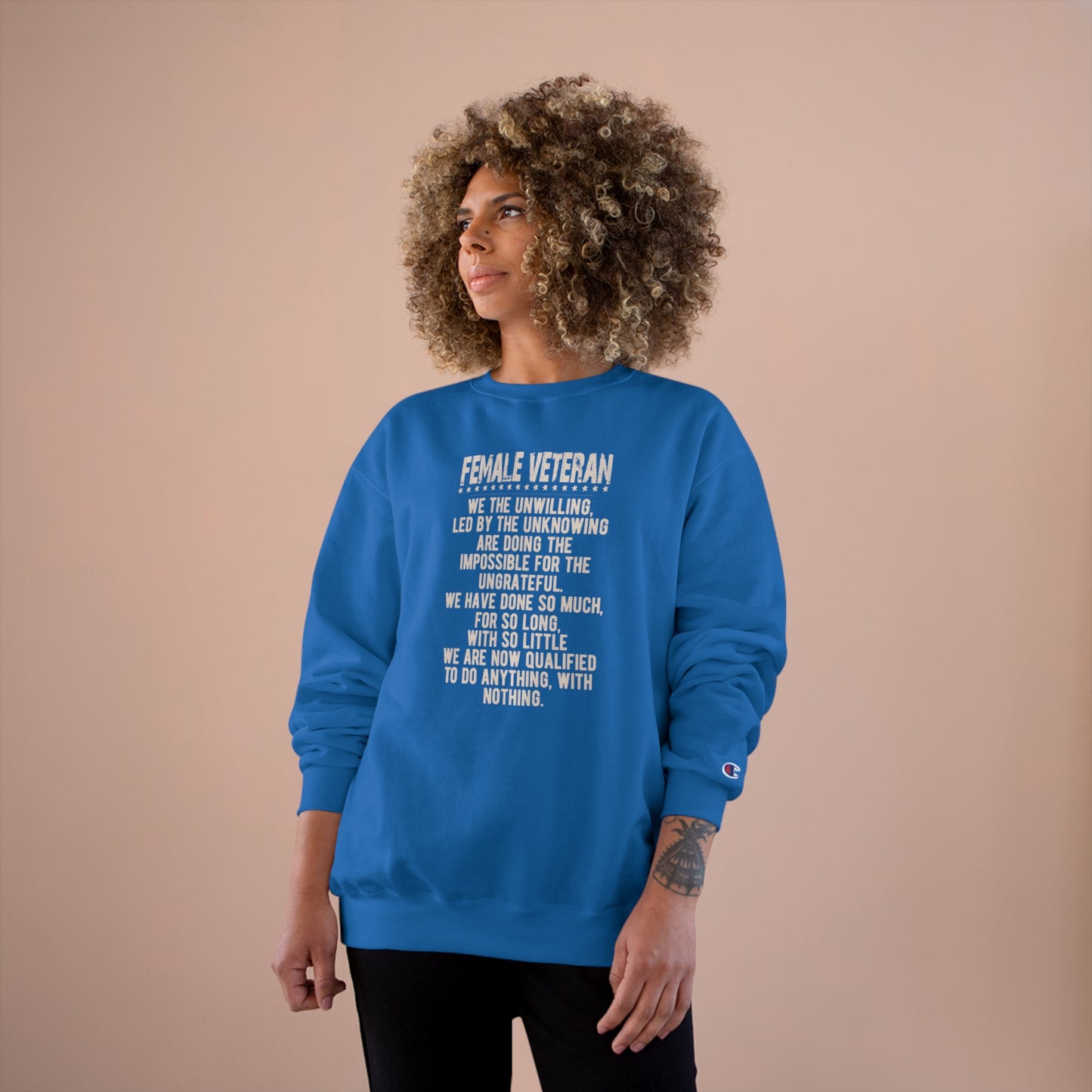 Female Veteran / Champion Sweatshirt