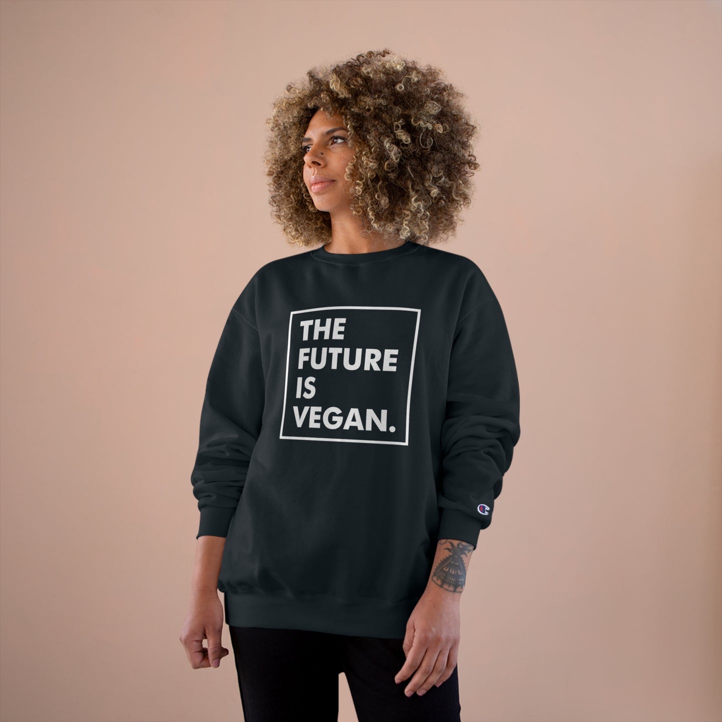The future is Vegan / Champion Sweatshirt