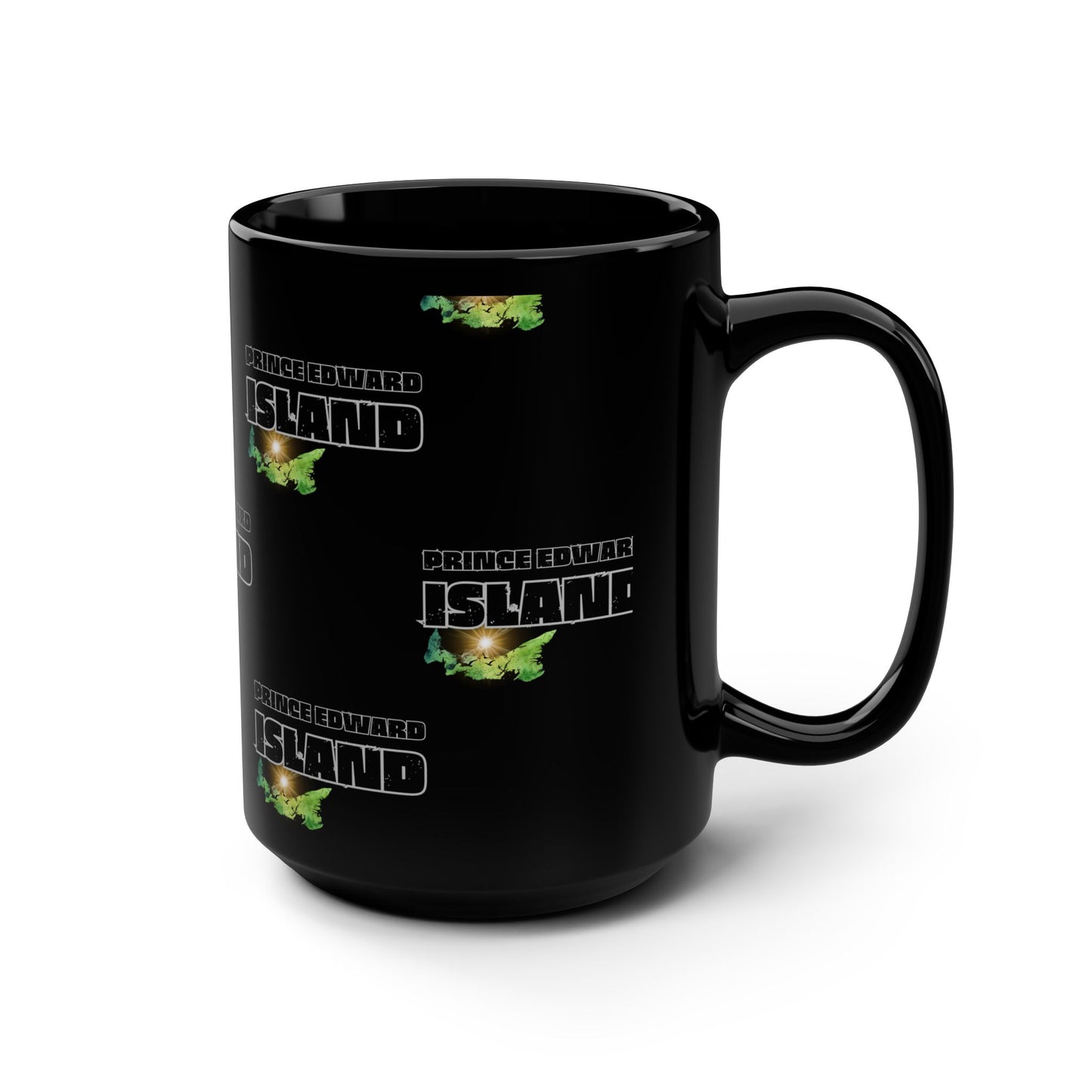 Prince Edward Island / Black Mug, 15oz