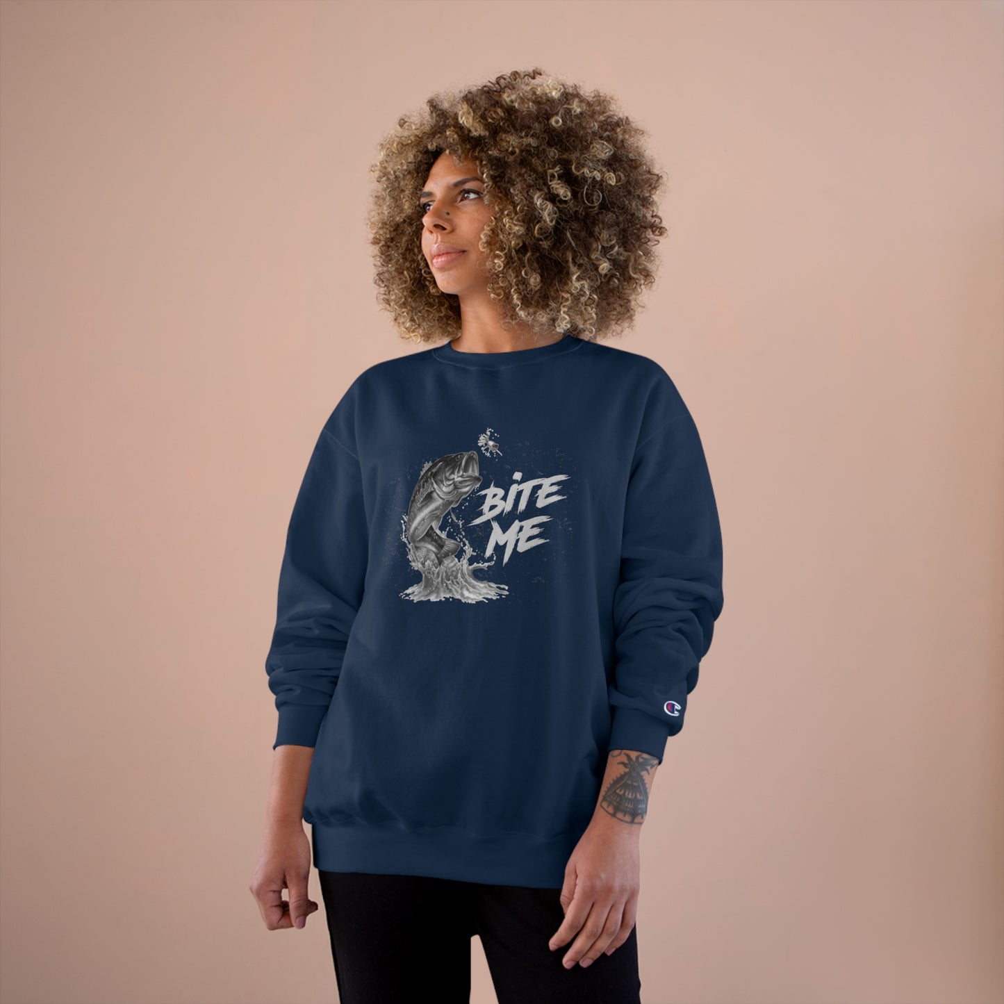 Bite Me (Fishing) / Champion Sweatshirt