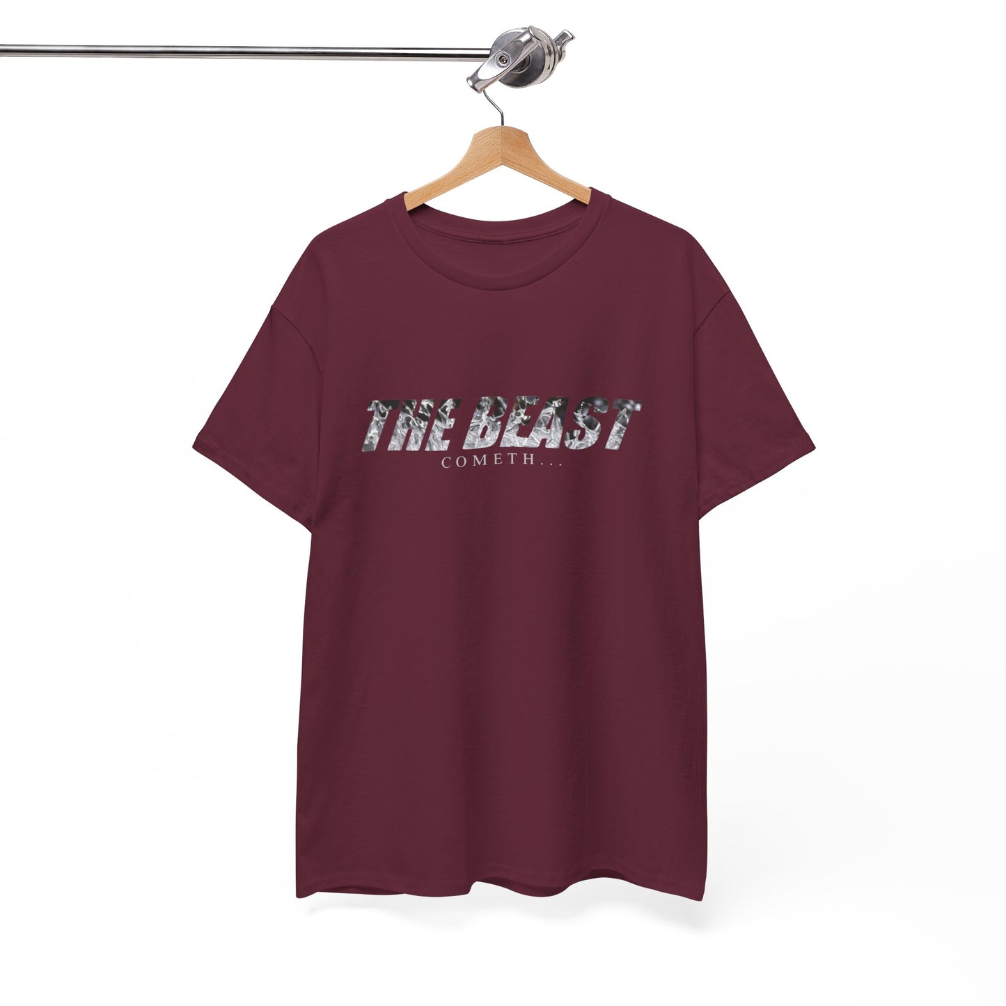 The beast cometh Unisex Heavy Cotton Tee