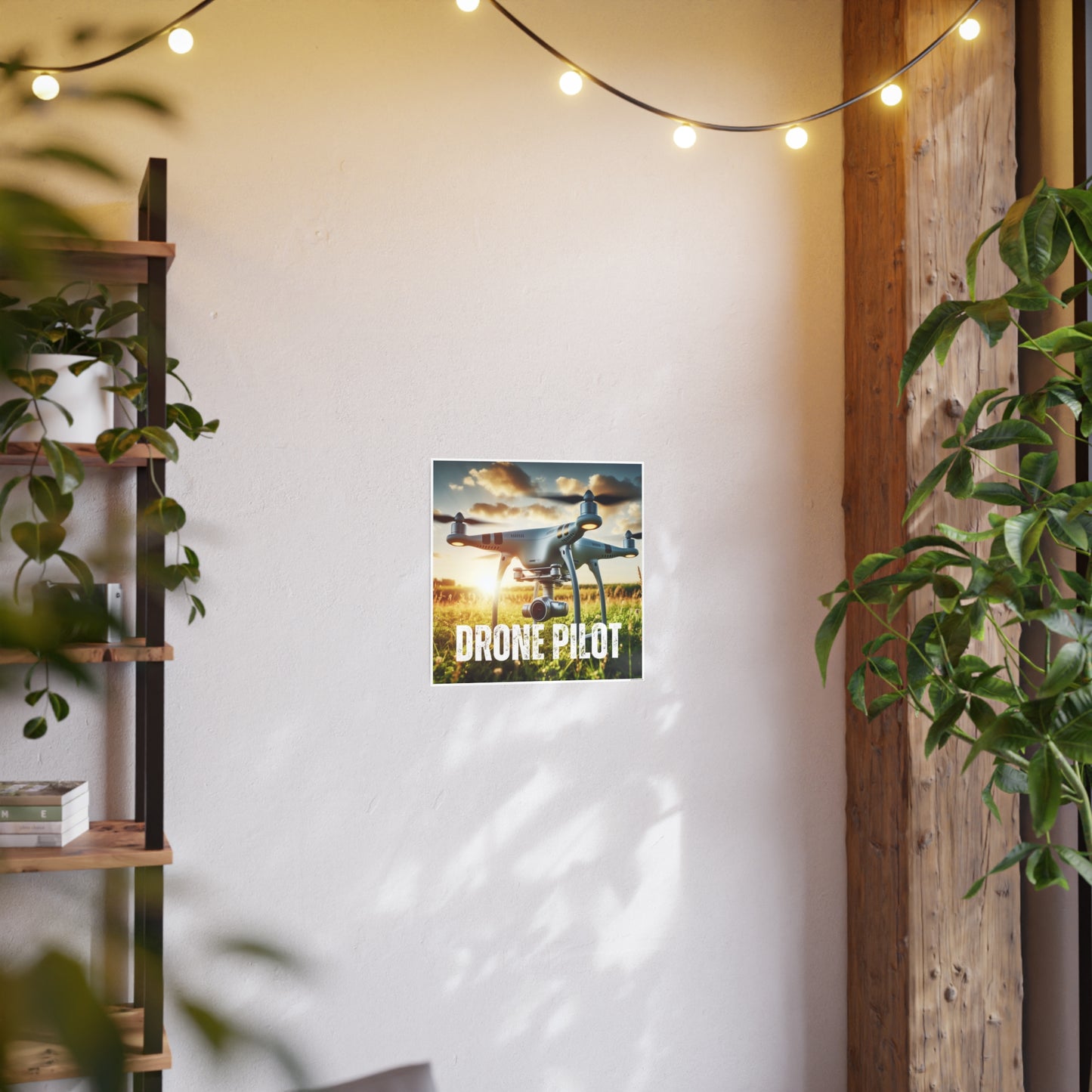 Drone Pilot 1 (AI created) / Photo Art Paper Posters