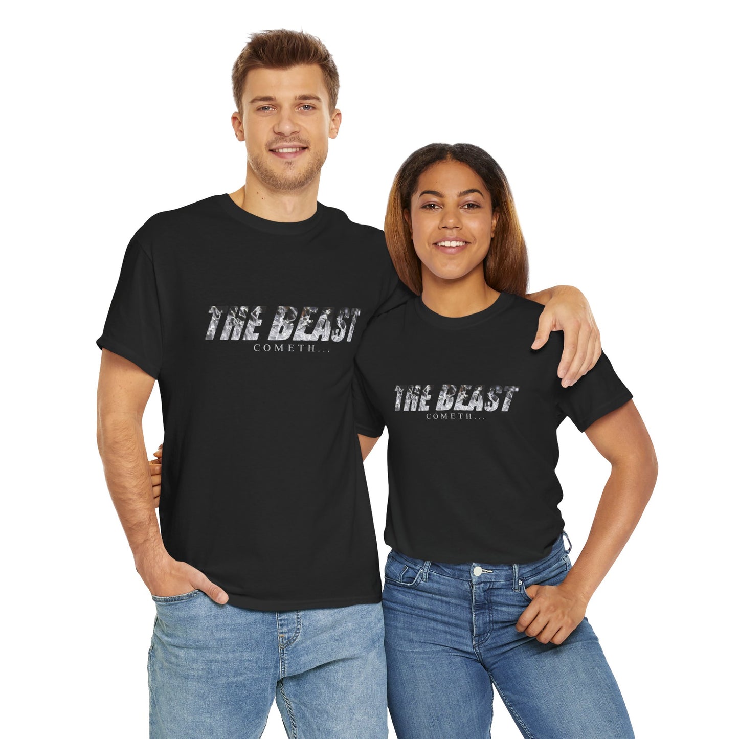 The beast cometh Unisex Heavy Cotton Tee
