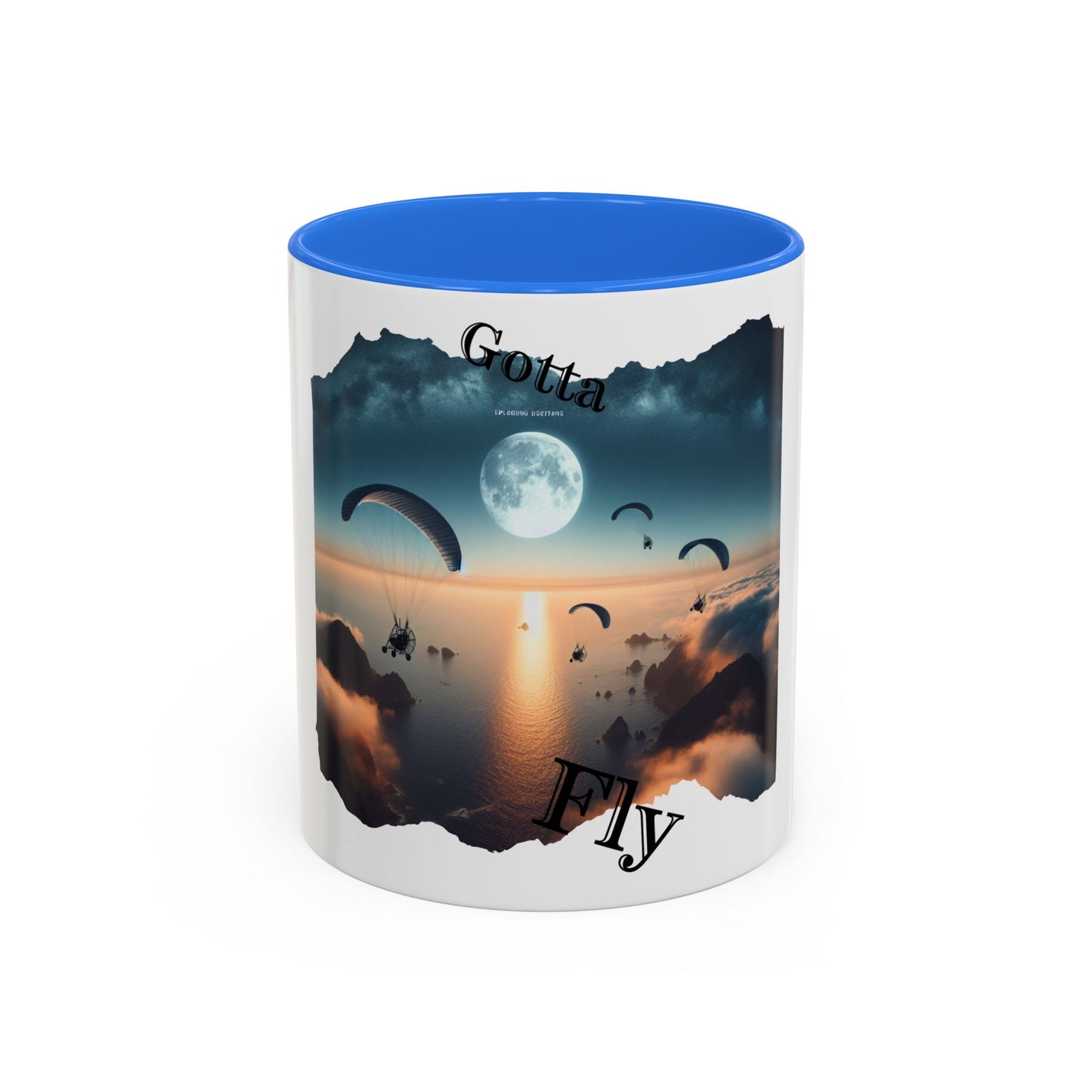 Gotta Fly (Paramotor) / Colorful Mugs (11oz, 15oz)