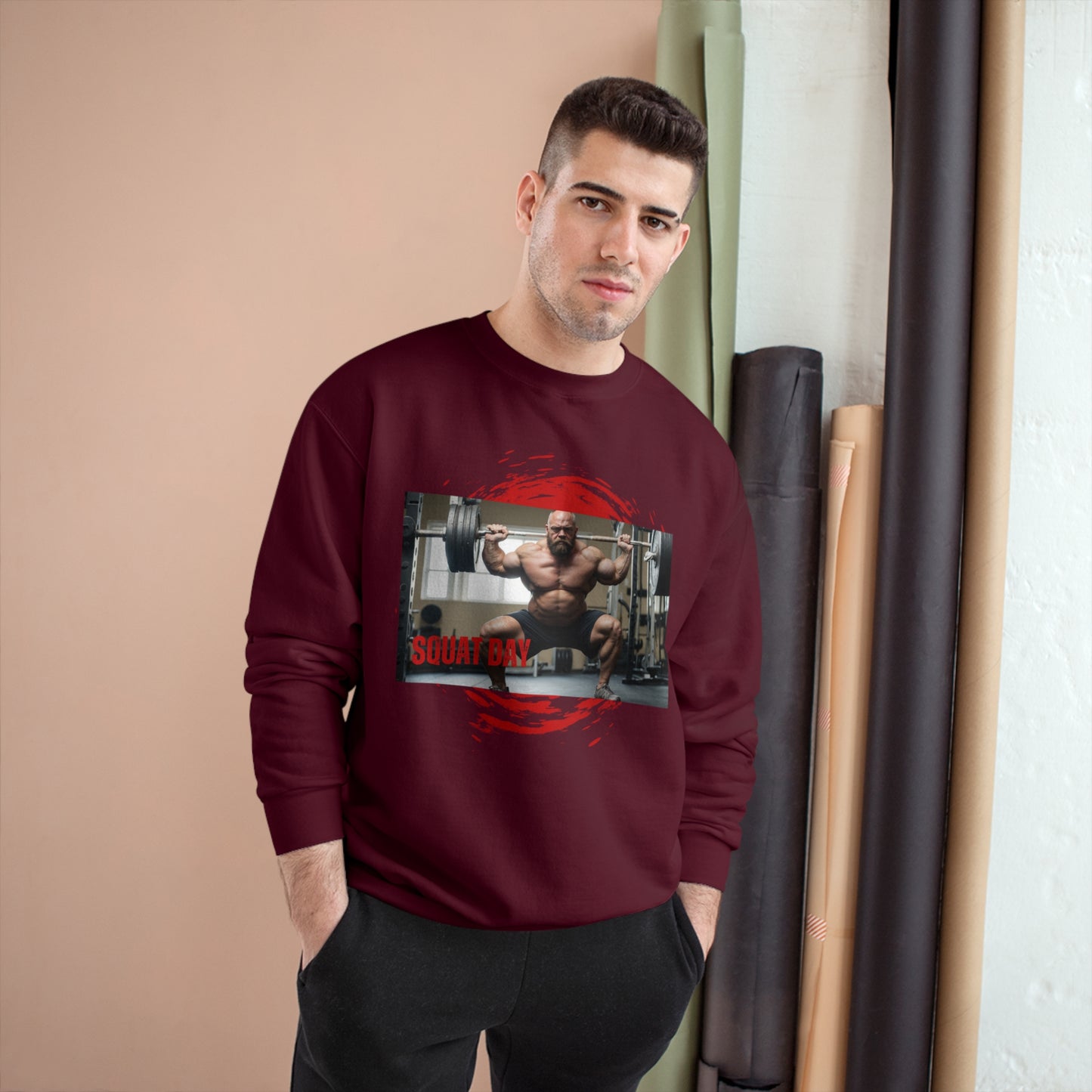 Squat Day / Champion Sweatshirt