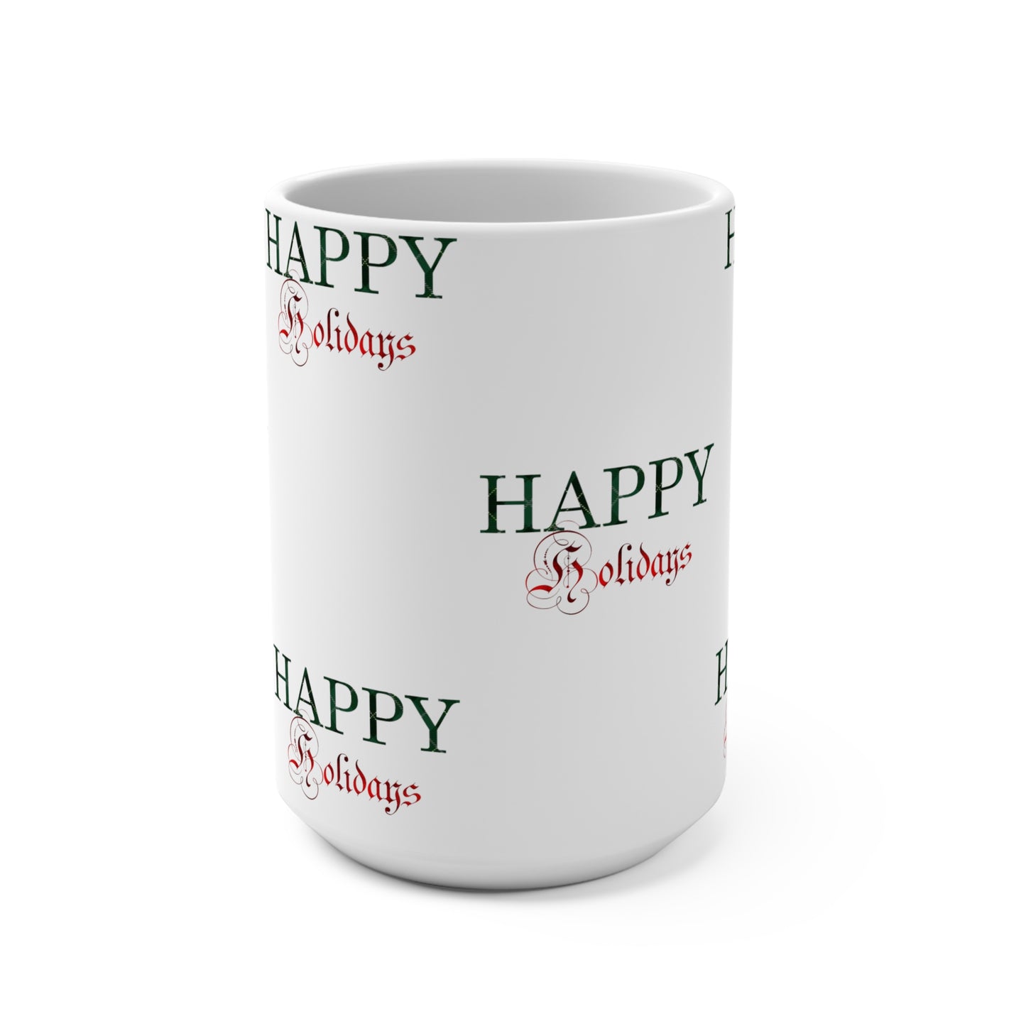 Happy Holidays / Mug 15oz white