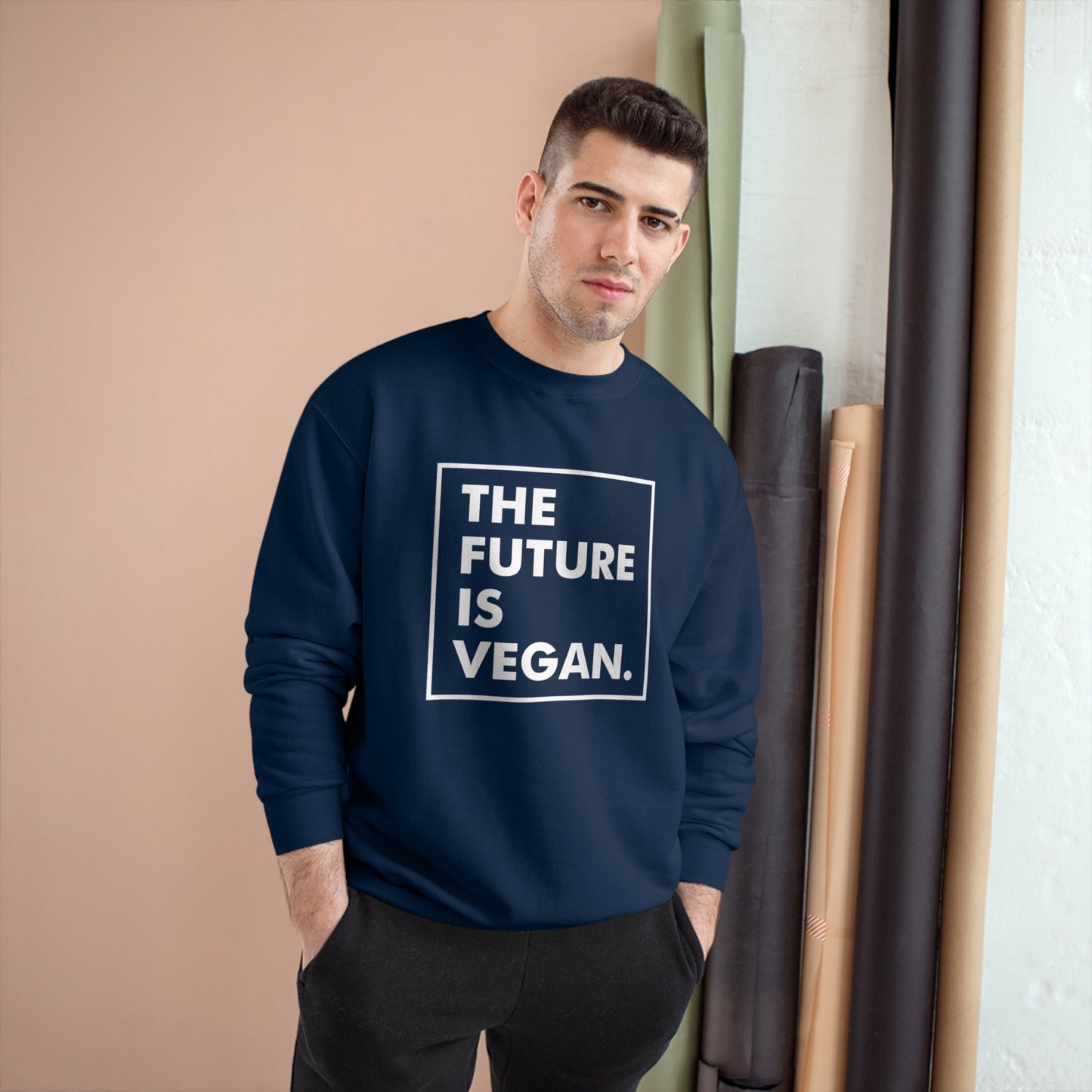 The future is Vegan / Champion Sweatshirt