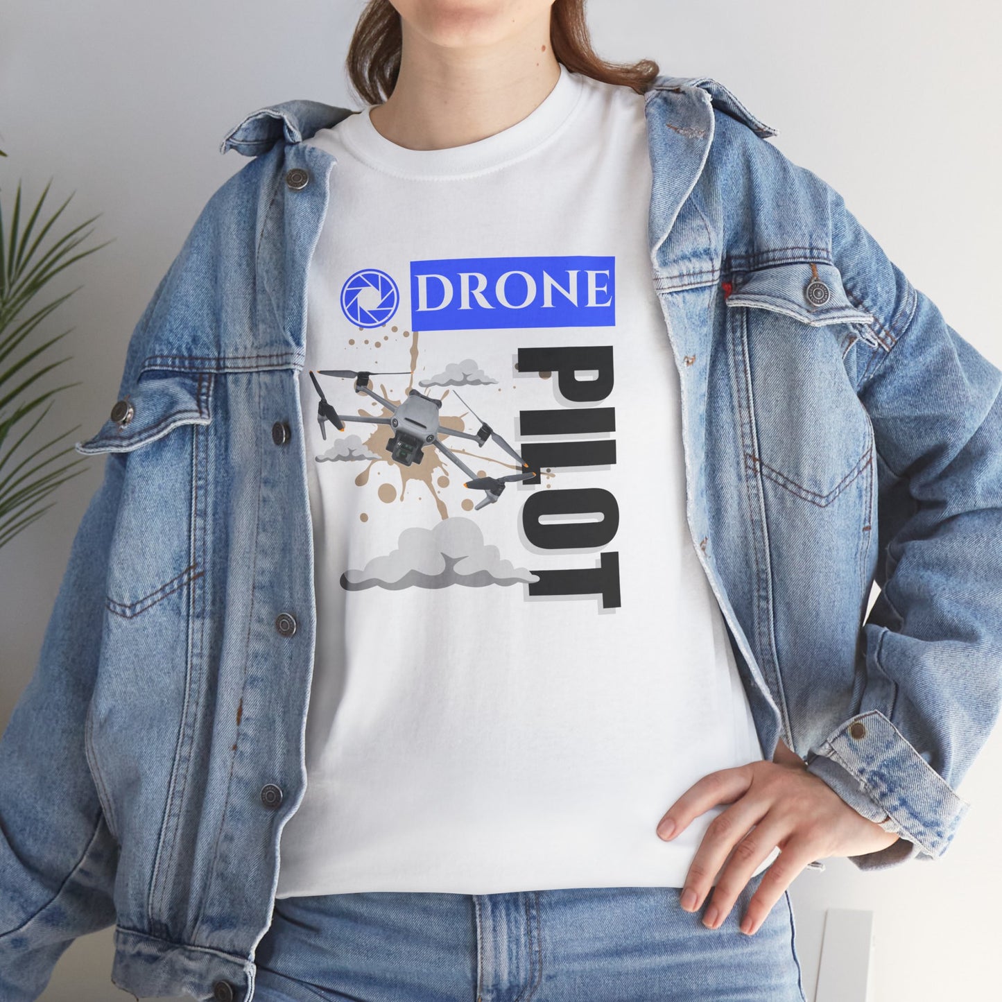 Drone Pilot Unisex Heavy Cotton Tee