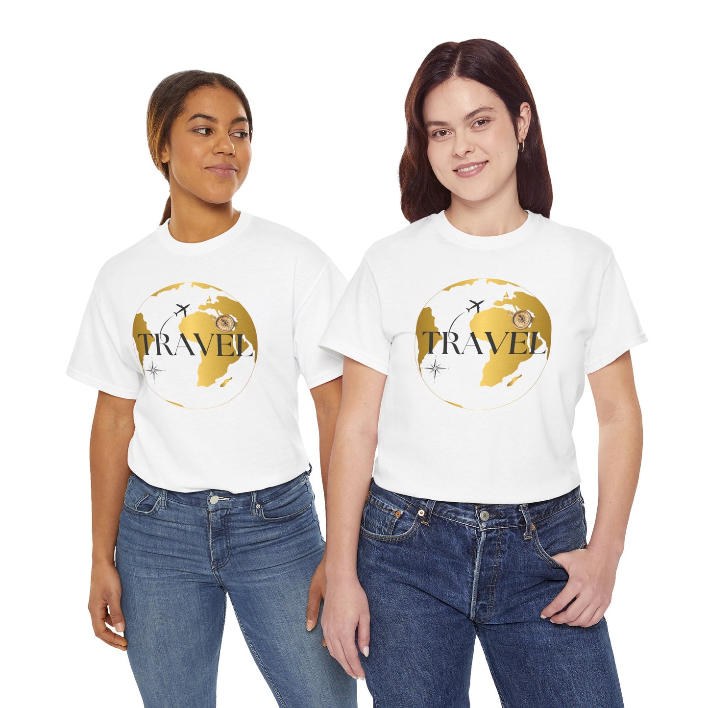 Travel Unisex Heavy Cotton Tee