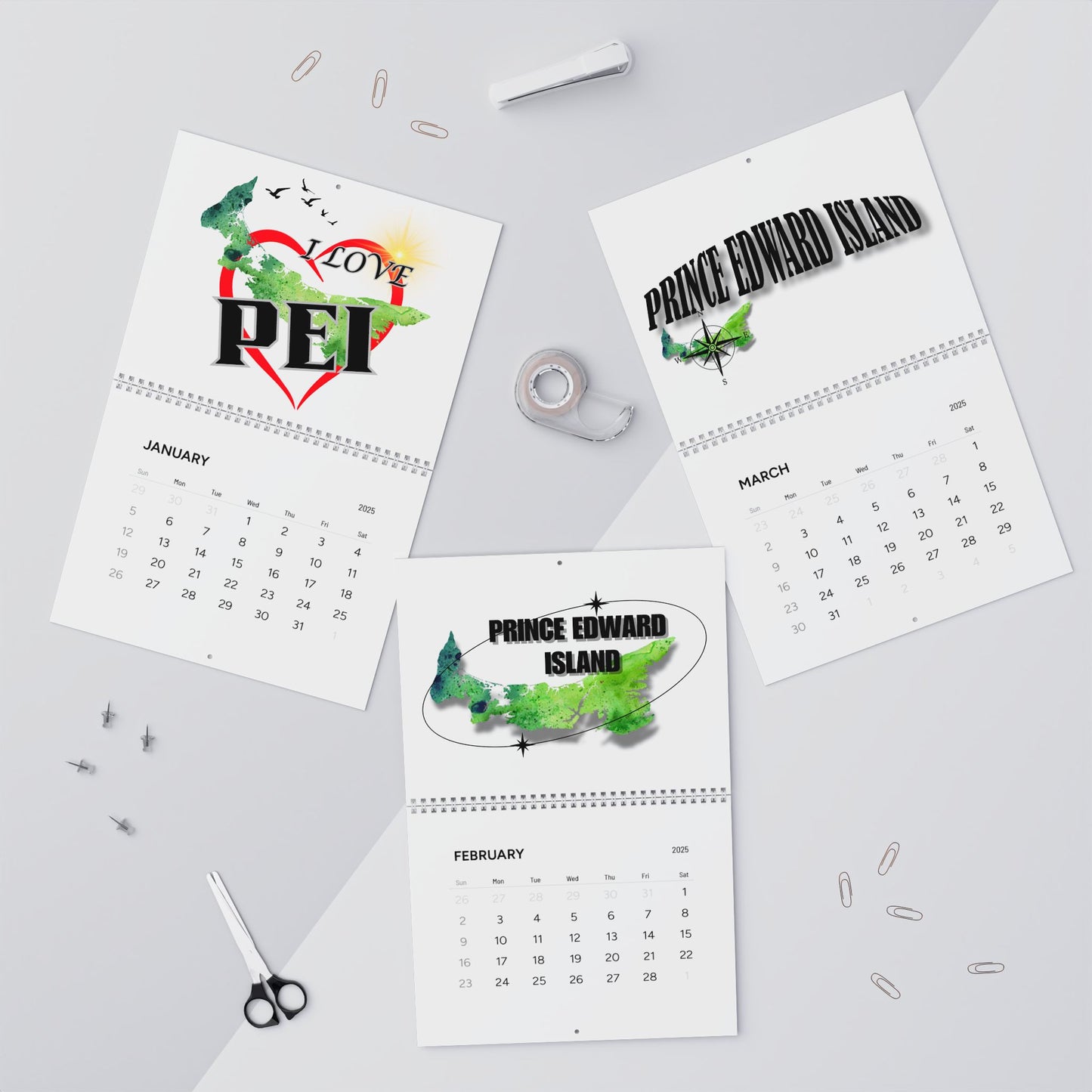 Prince Edward Island / Wall Calendars (2025)
