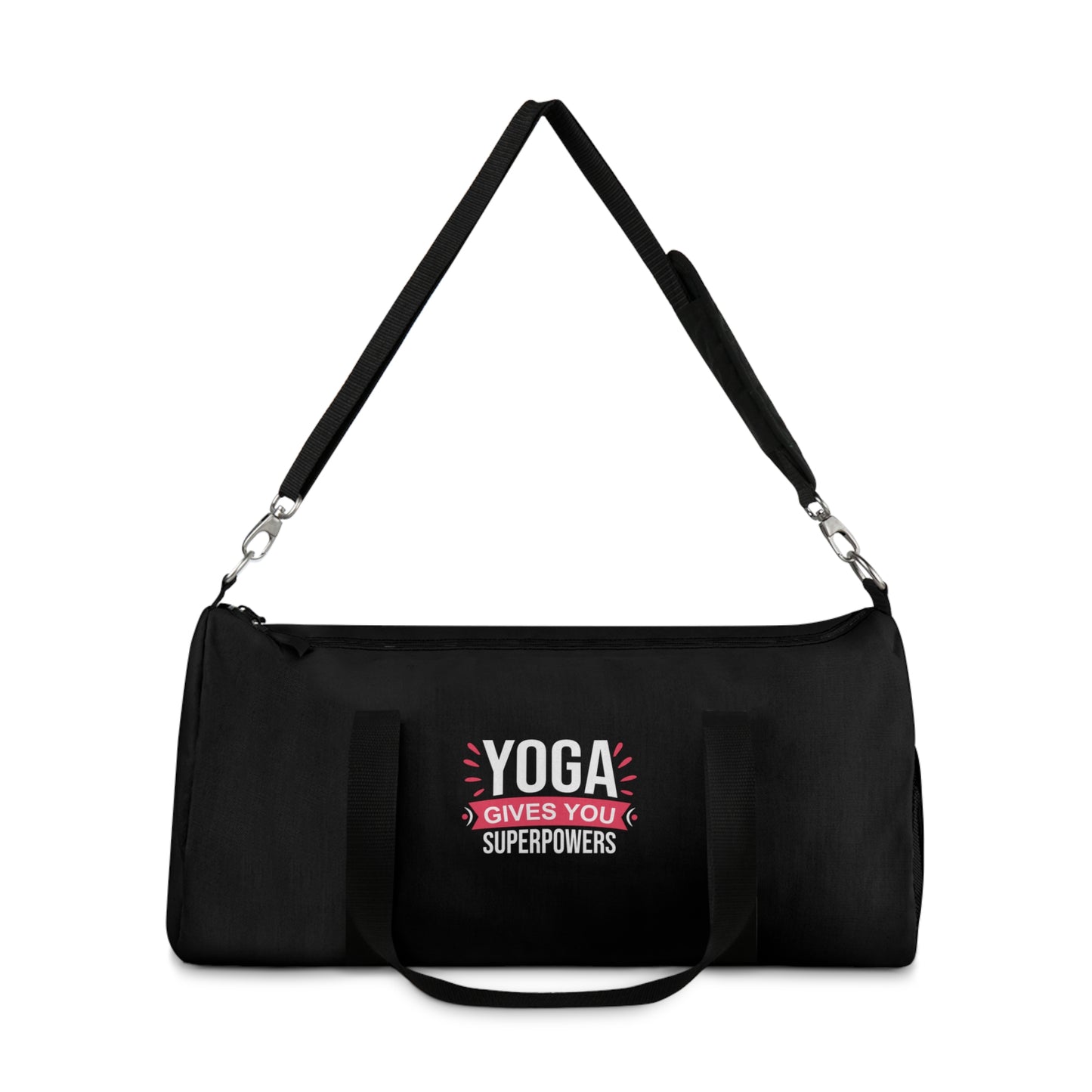 Yoga gives you SUPER POWERS / Duffel Bag