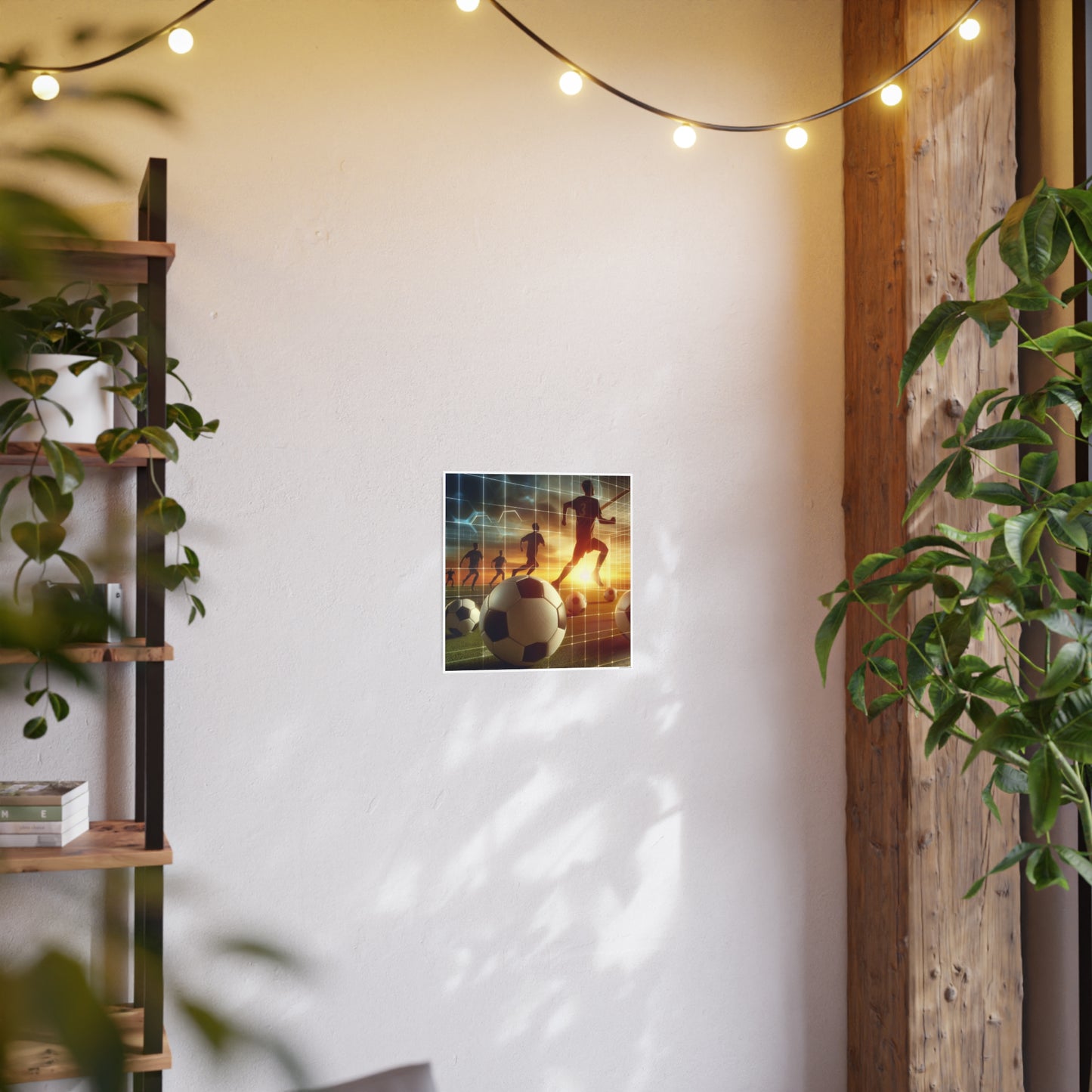 Soccer (AI created) / Photo Art Paper Posters