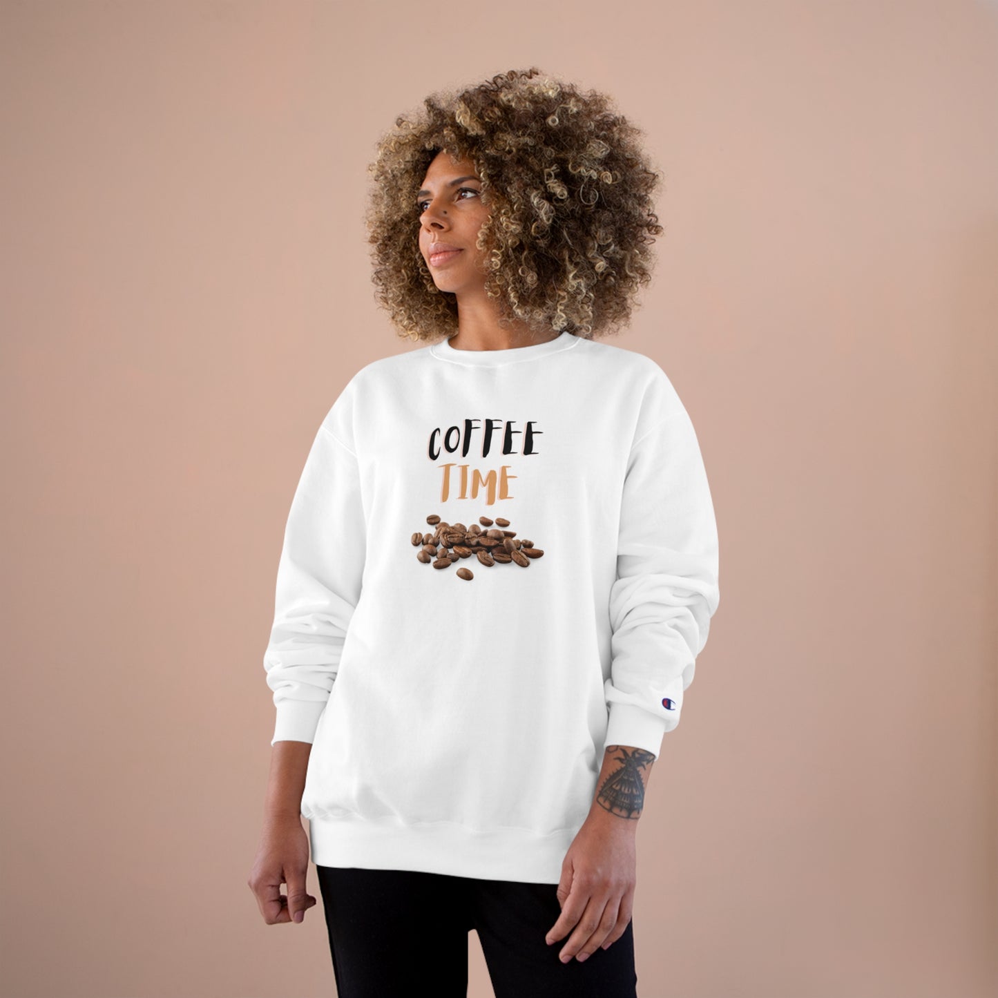 Coffee Time / Champion Sweatshirt