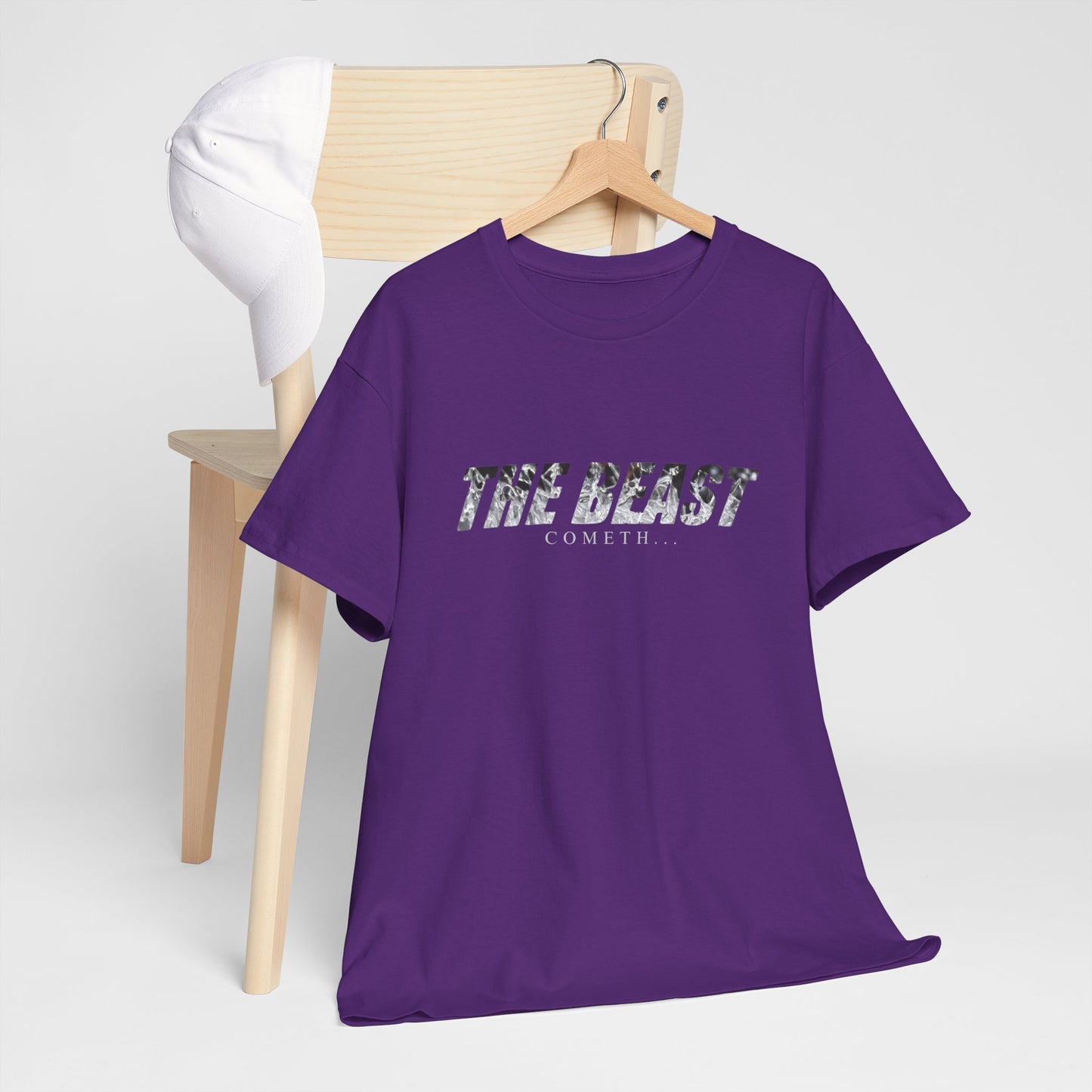 The beast cometh Unisex Heavy Cotton Tee