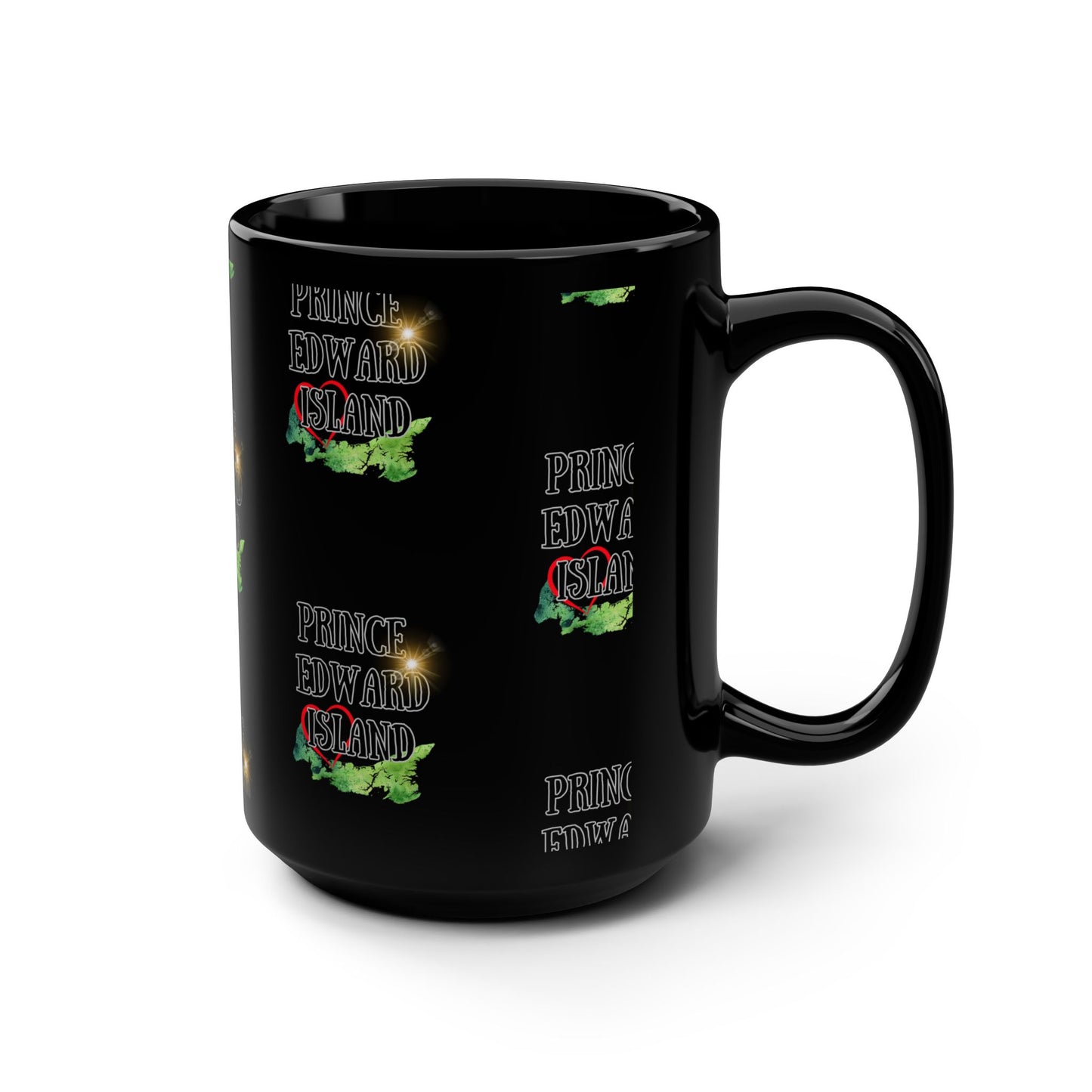 Prince Edward Island / Black Mug, 15oz